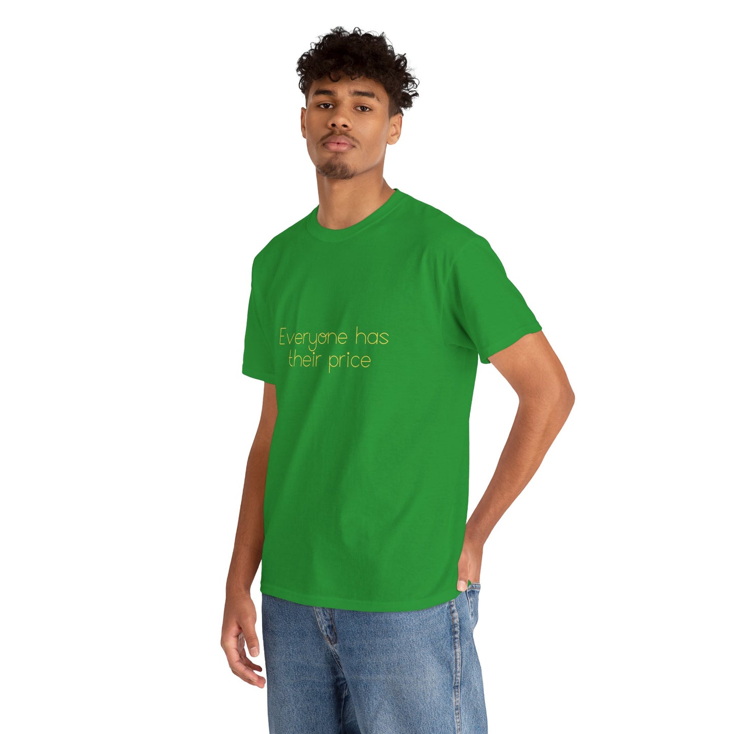 What's your price? (Yellow Text)