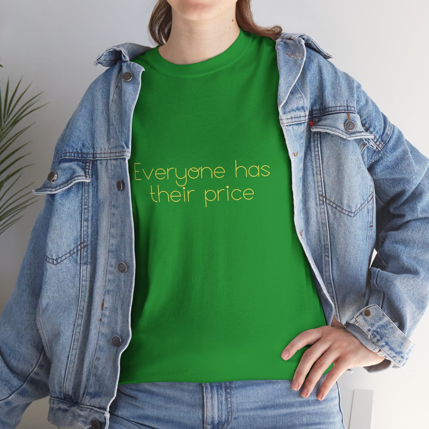 What's your price? (Yellow Text)