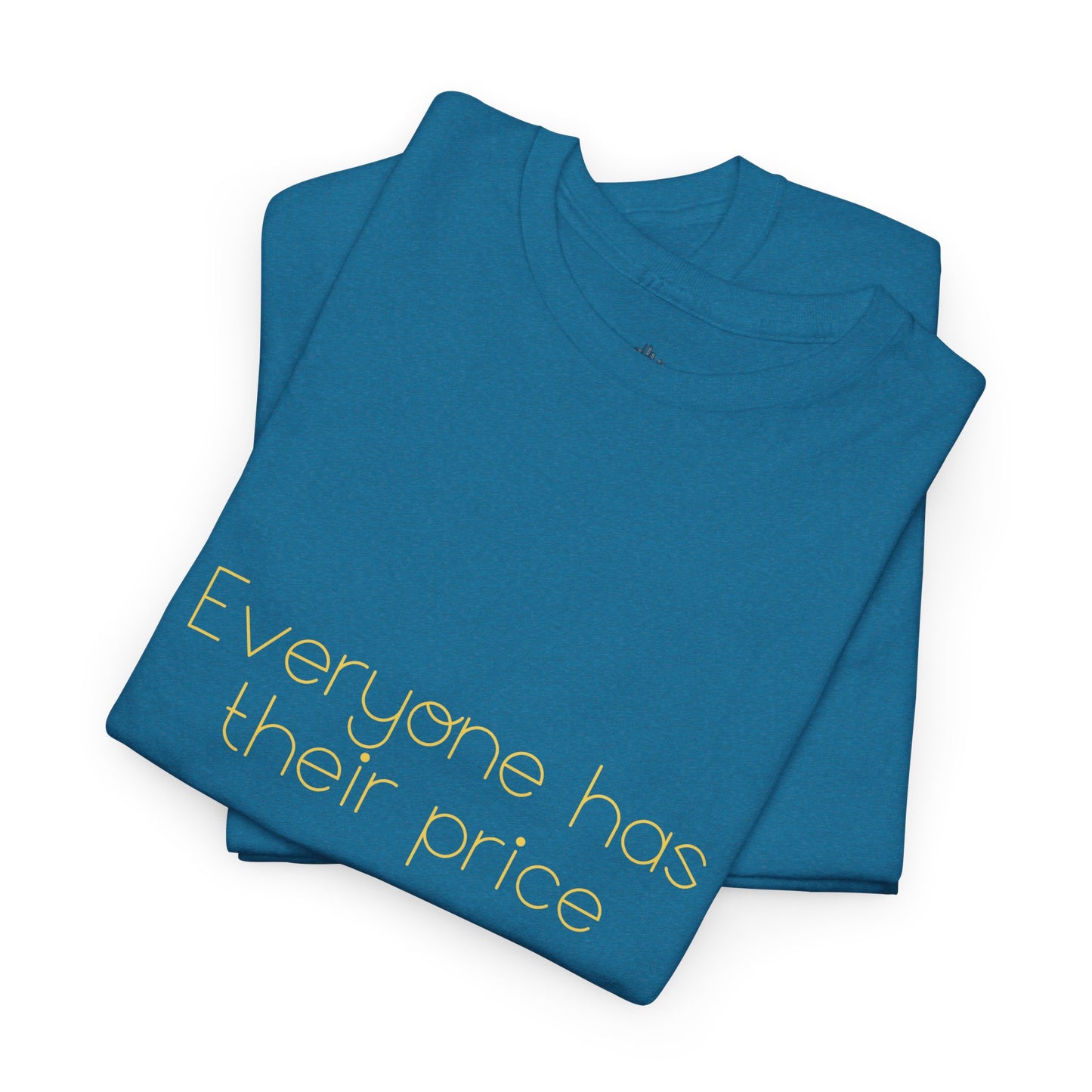 What's your price? (Yellow Text)