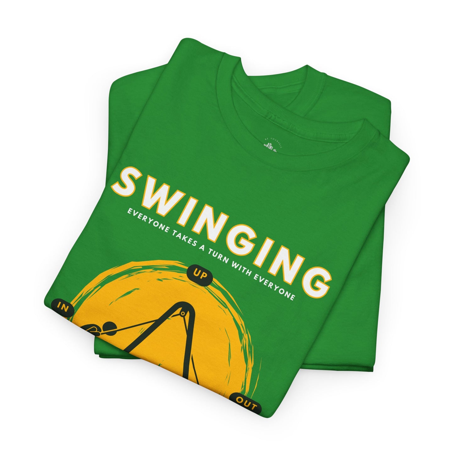 Swinging (White Text Heading)