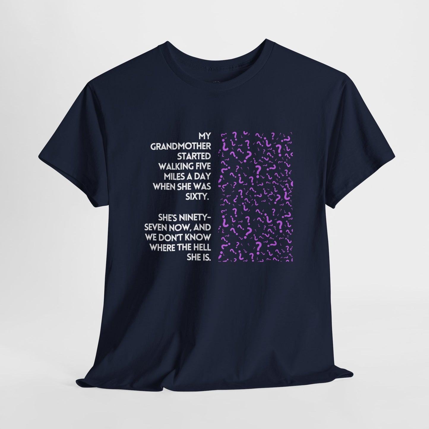 Where's Grandma? (Old White Text)