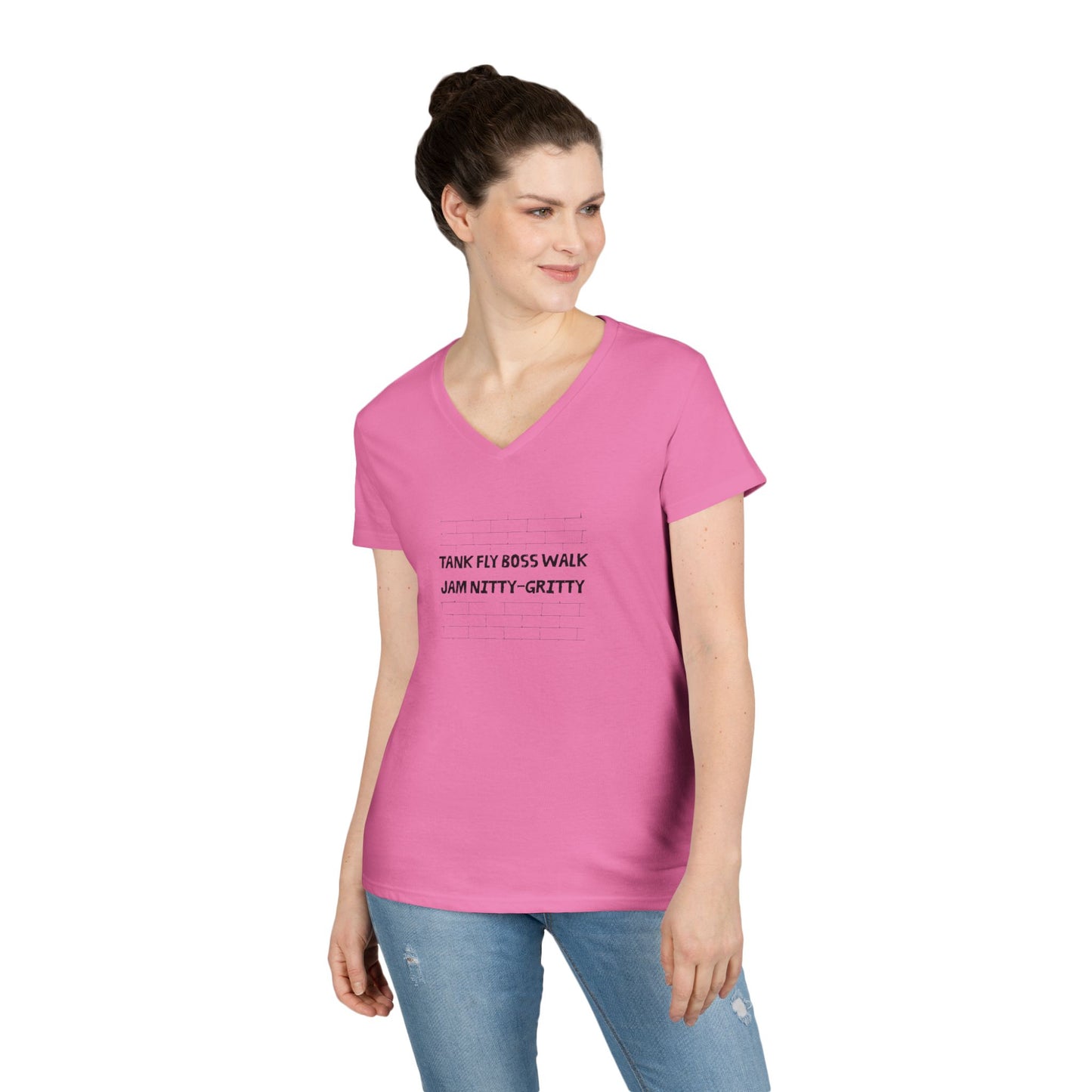 Nitty Gritty (Light) | V-Neck T-Shirt