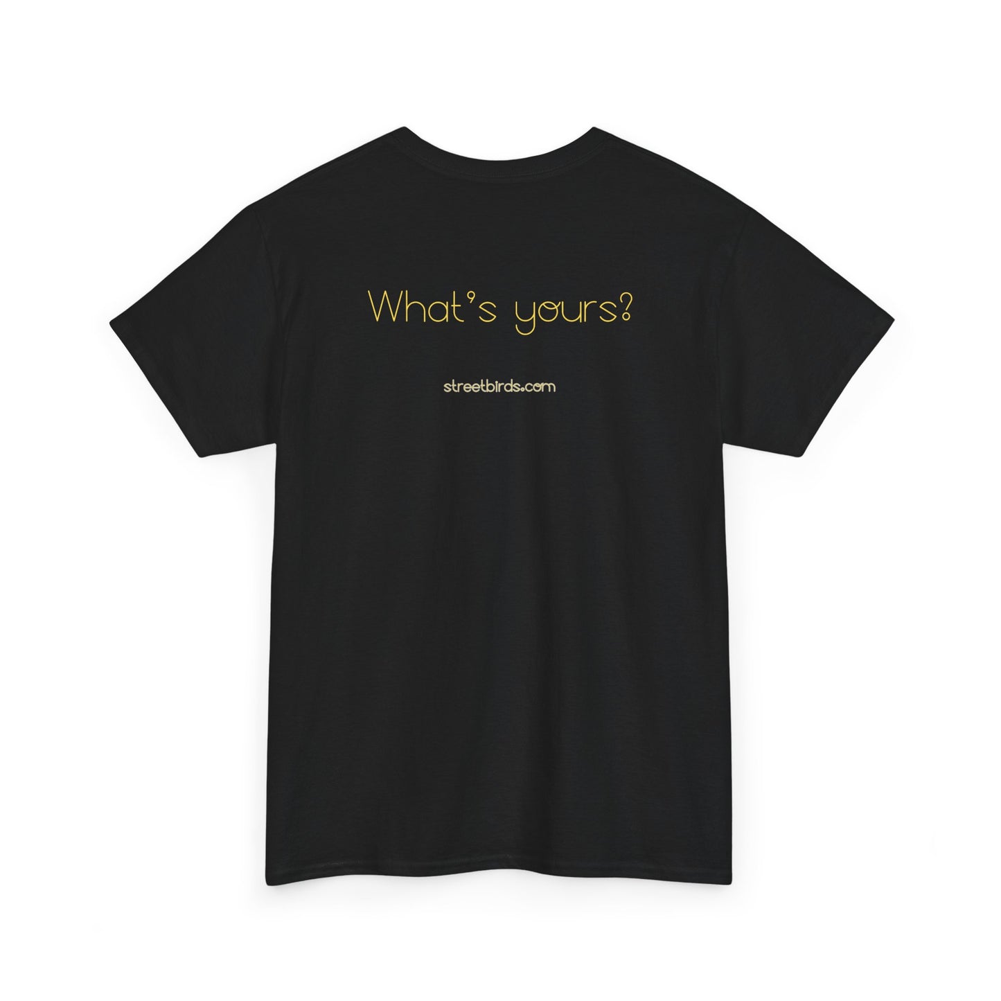 What's your price? (Yellow Text)