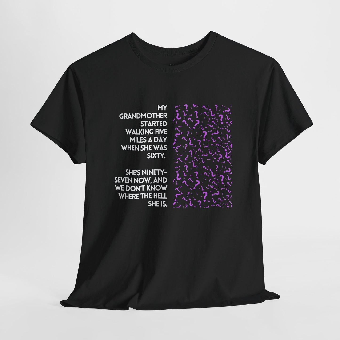 Where's Grandma? (Old White Text)