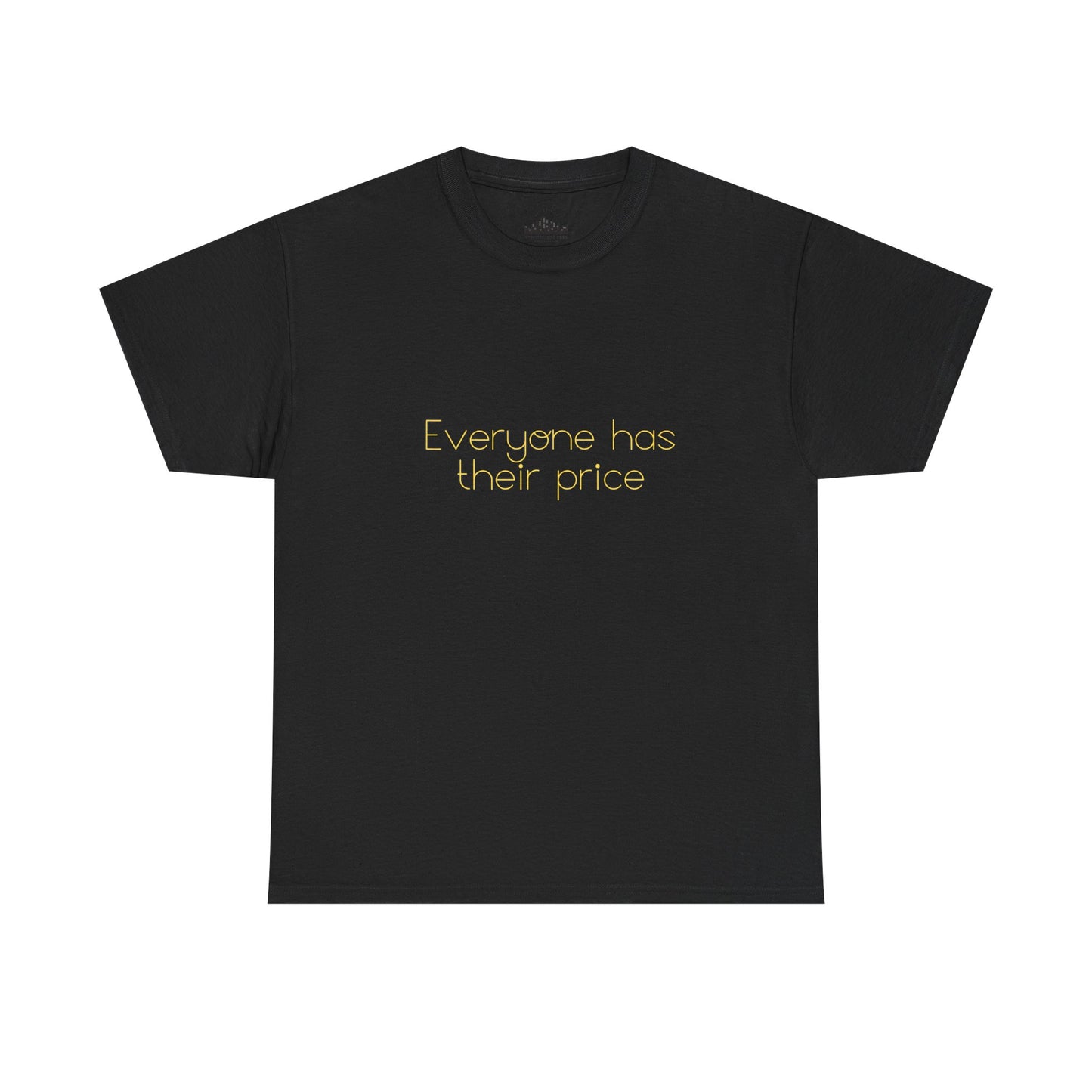 What's your price? (Yellow Text)
