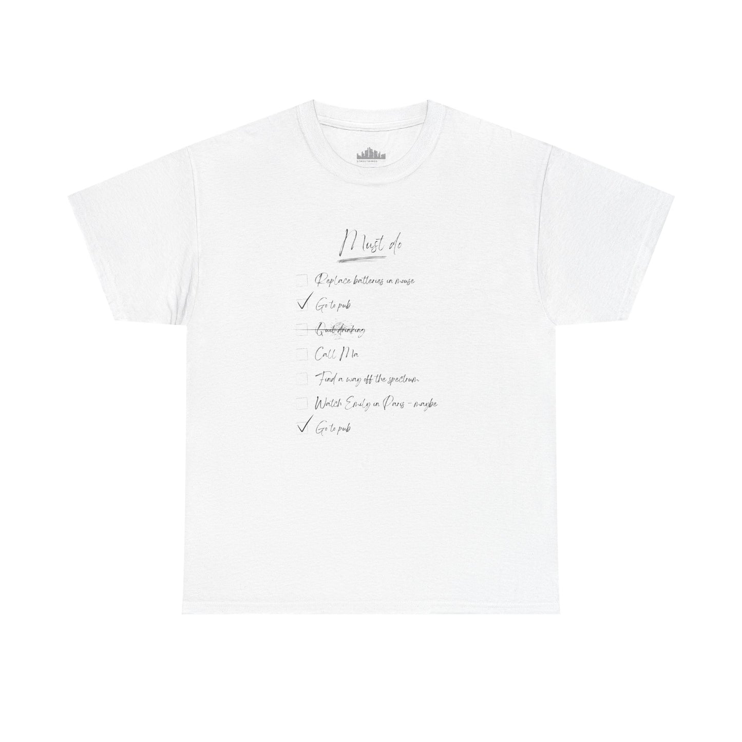 To-Do List (Black Text)