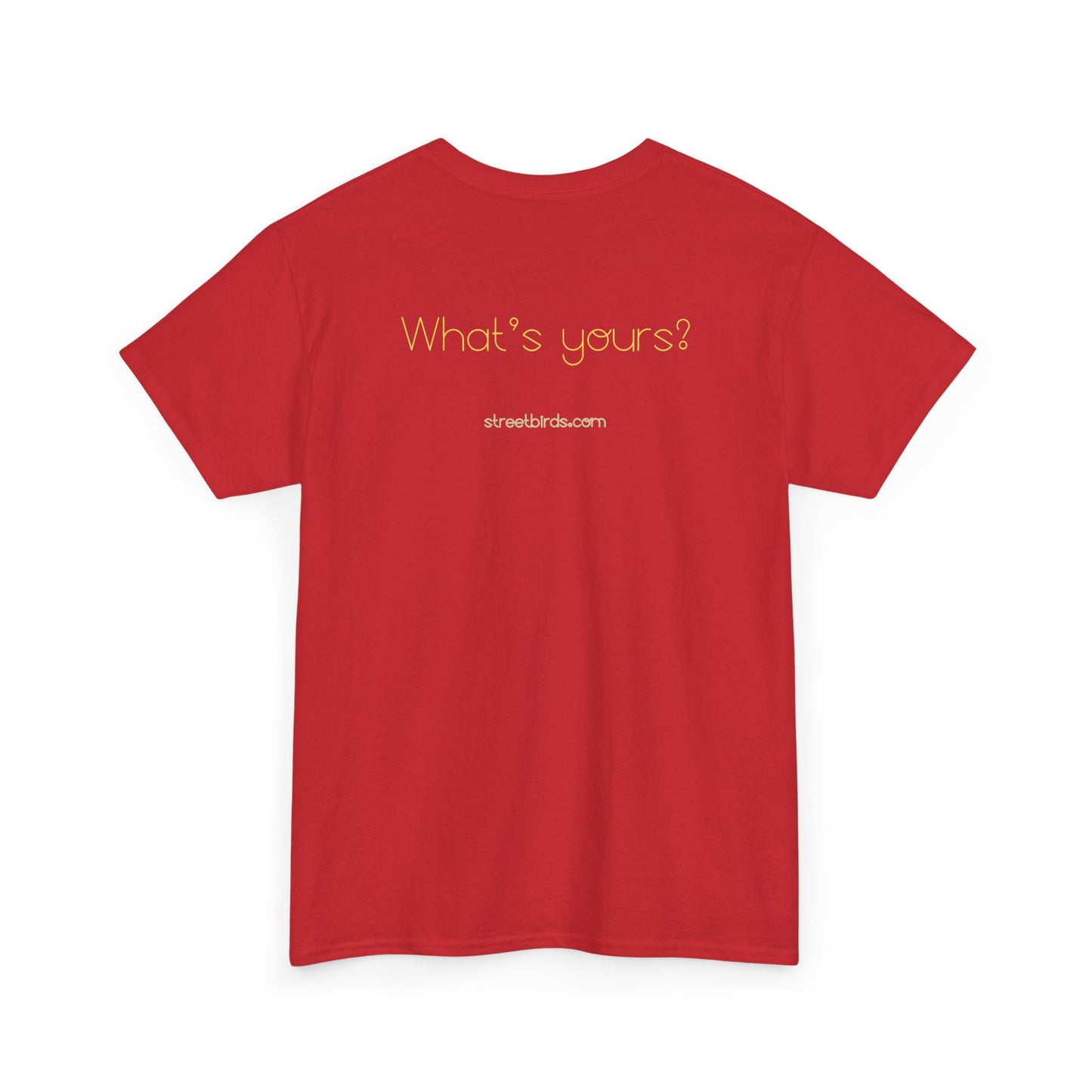 What's your price? (Yellow Text)