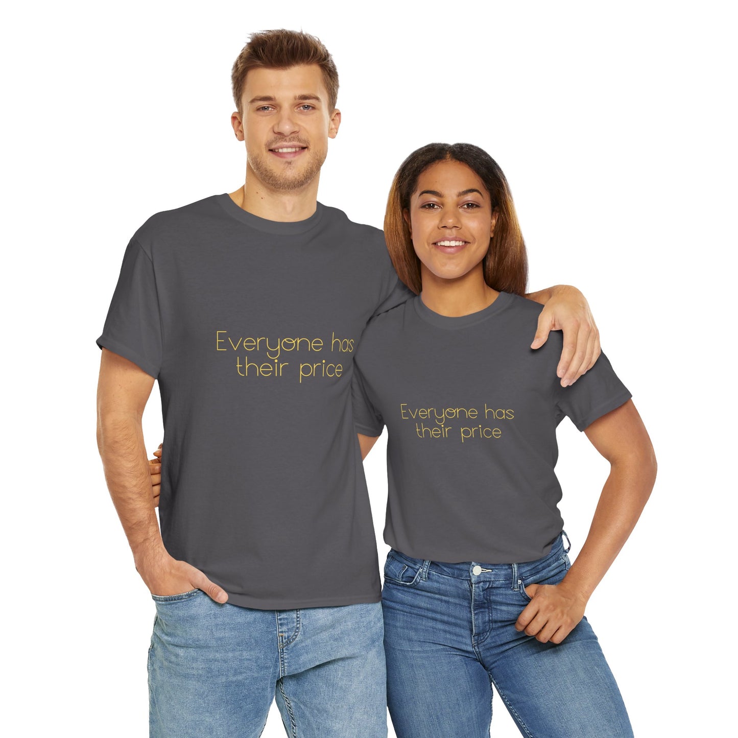 What's your price? (Yellow Text)