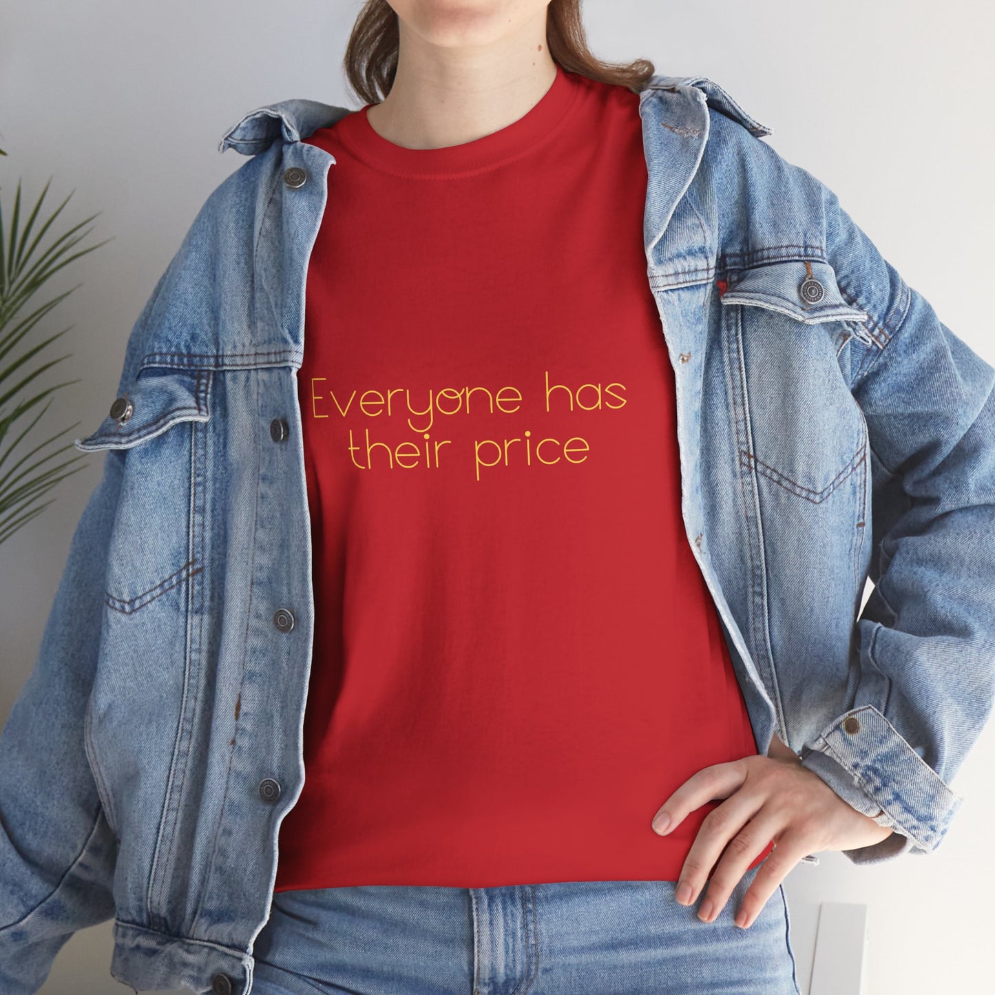 What's your price? (Yellow Text)