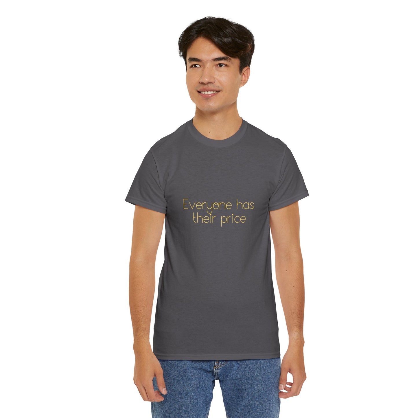What's your price? (Yellow Text)
