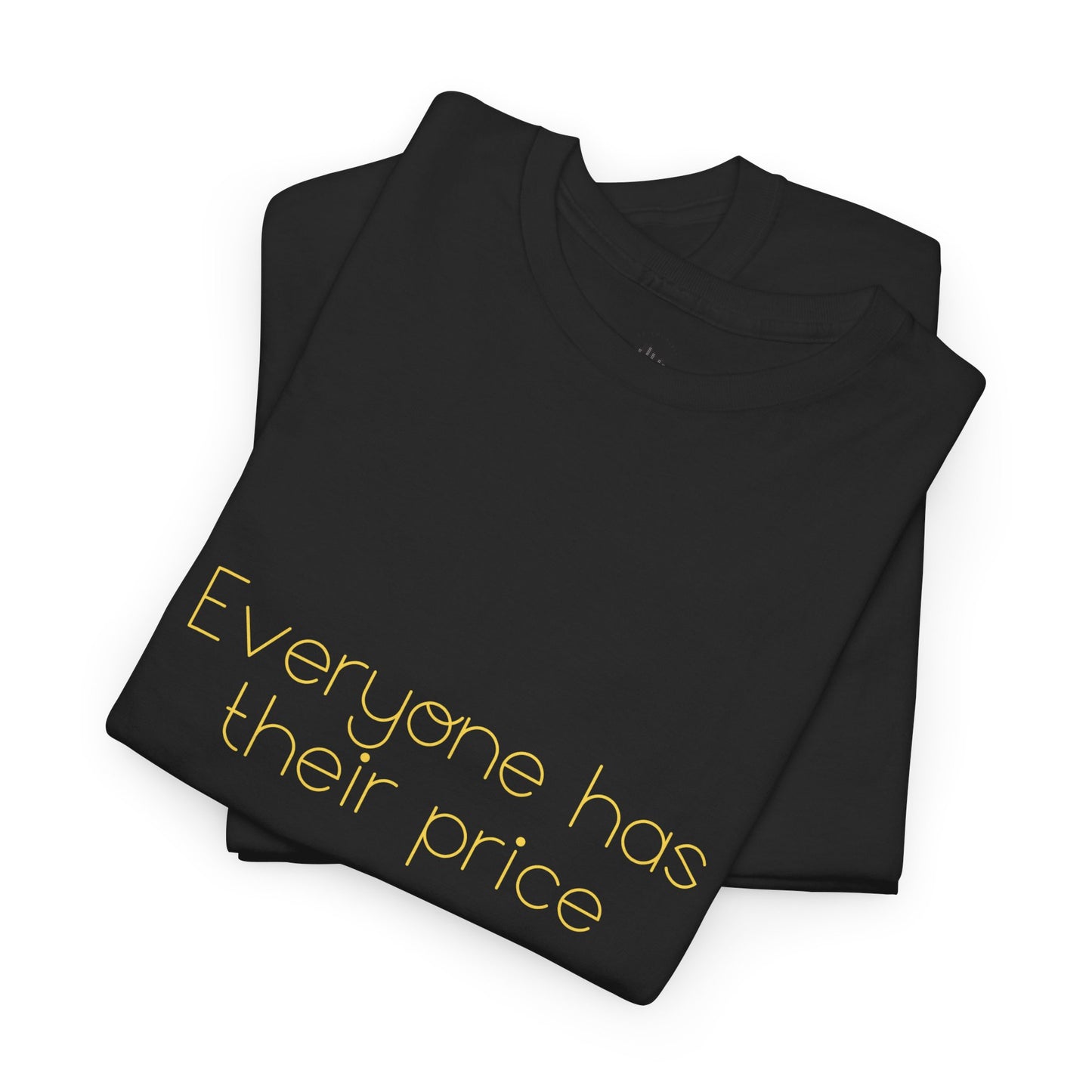 What's your price? (Yellow Text)