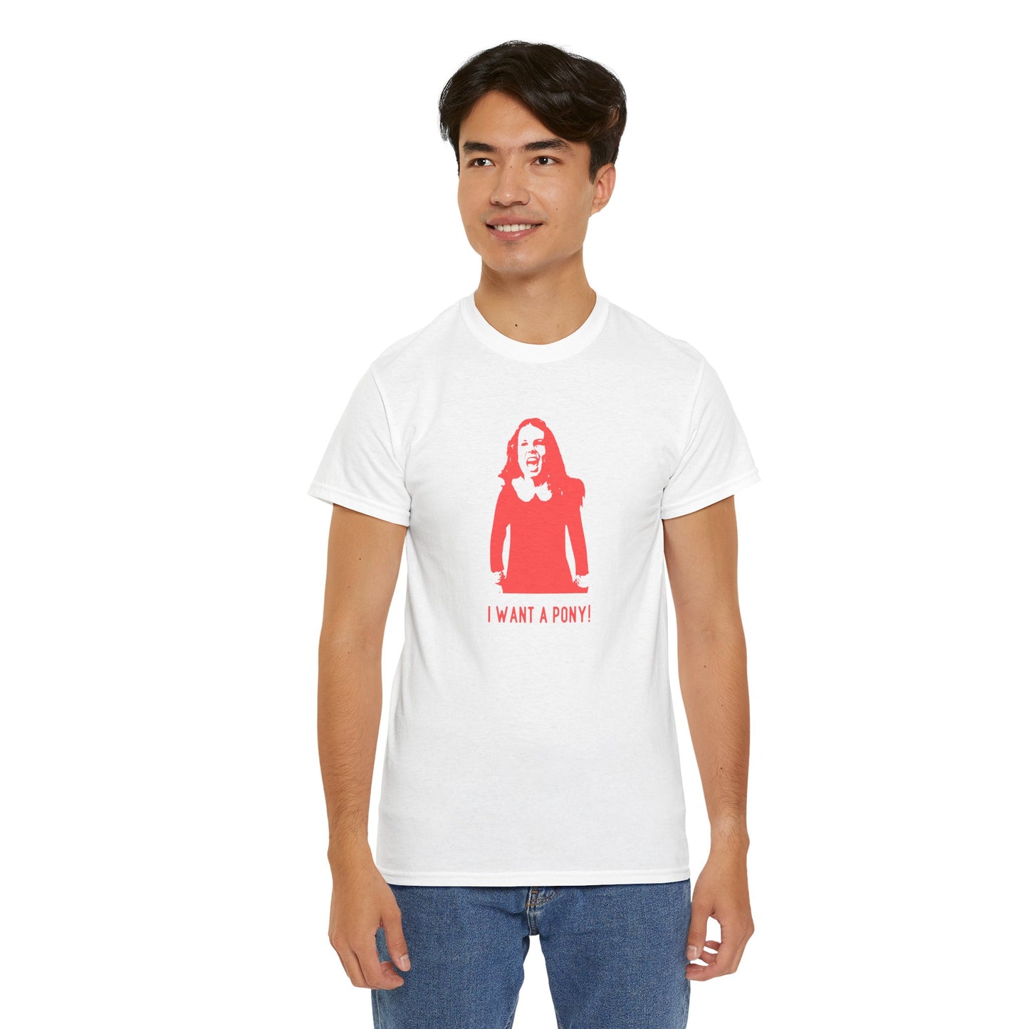 I want a pony! (Coral Red)
