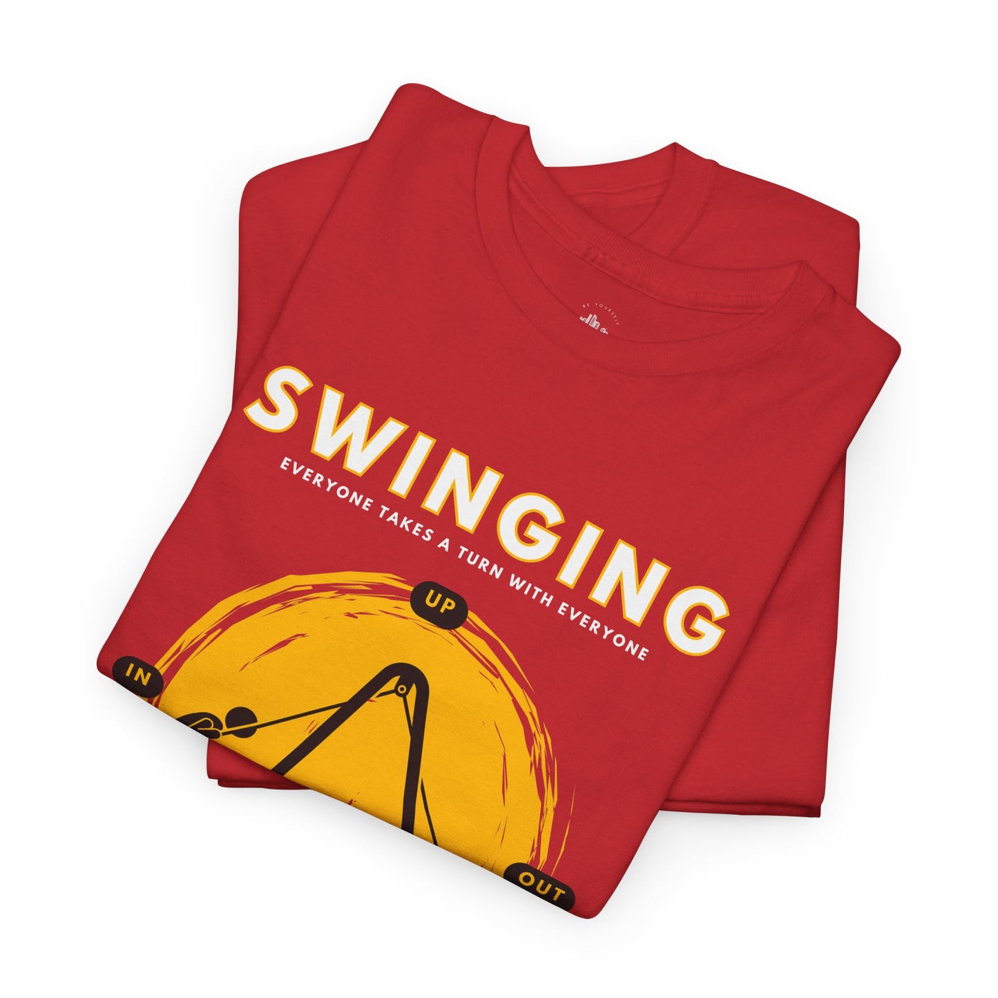 Swinging (White Text Heading)