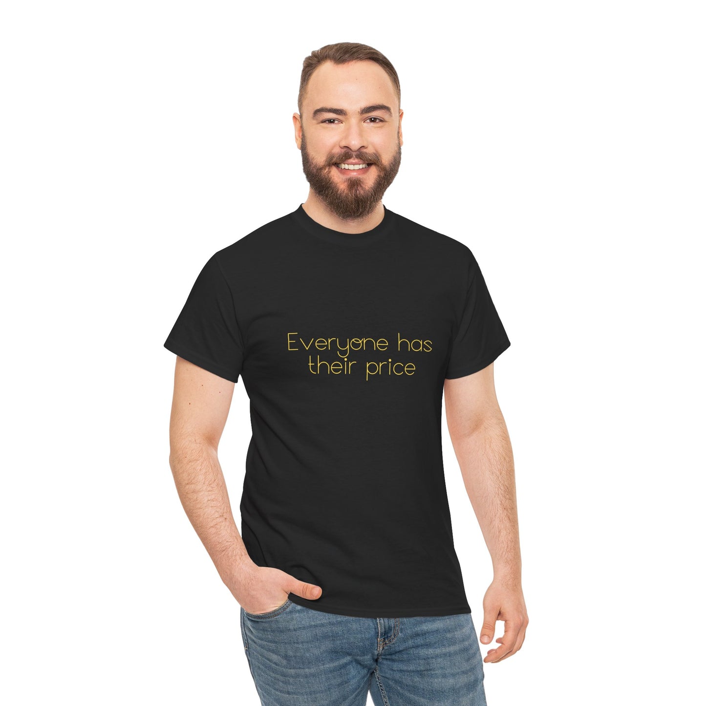 What's your price? (Yellow Text)