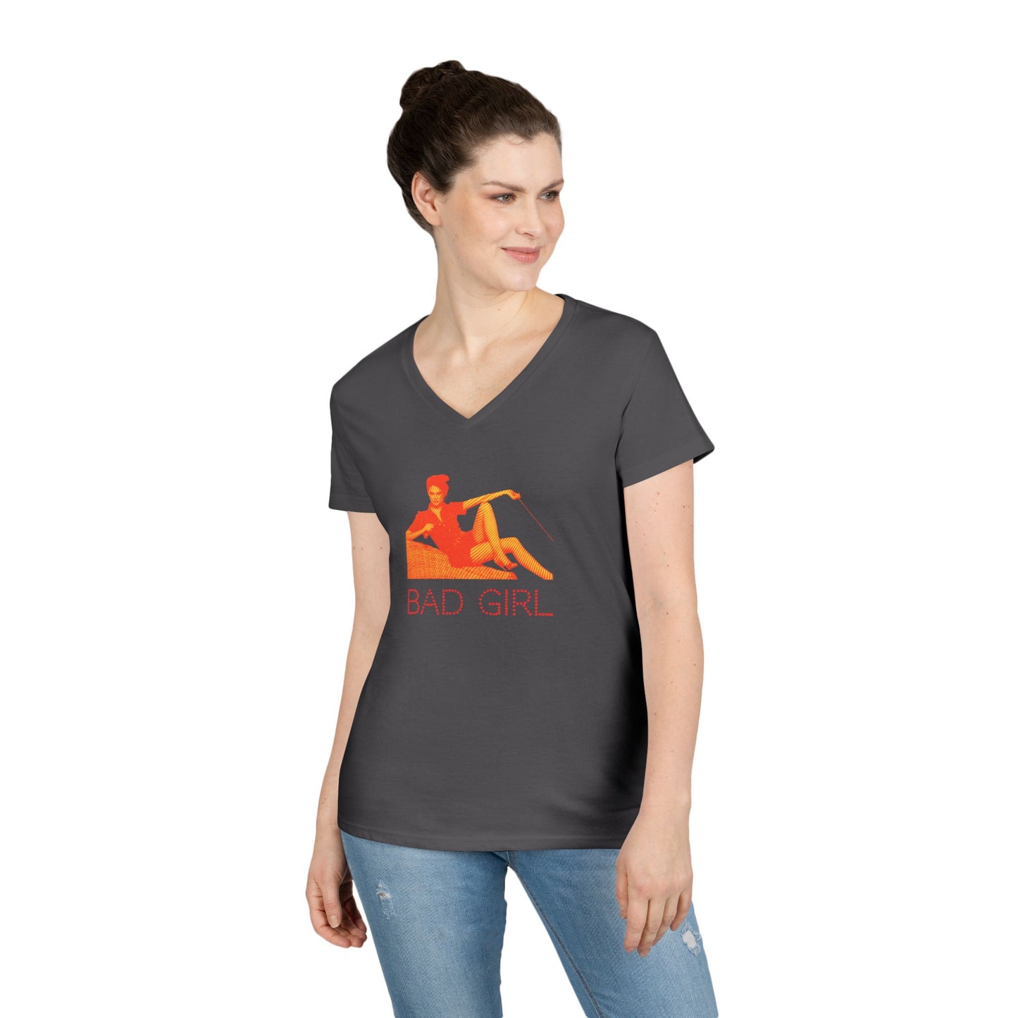Bad Girl | V-Neck T-Shirt