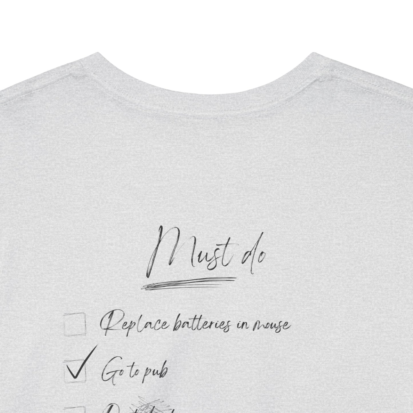 To-Do List (Black Text)