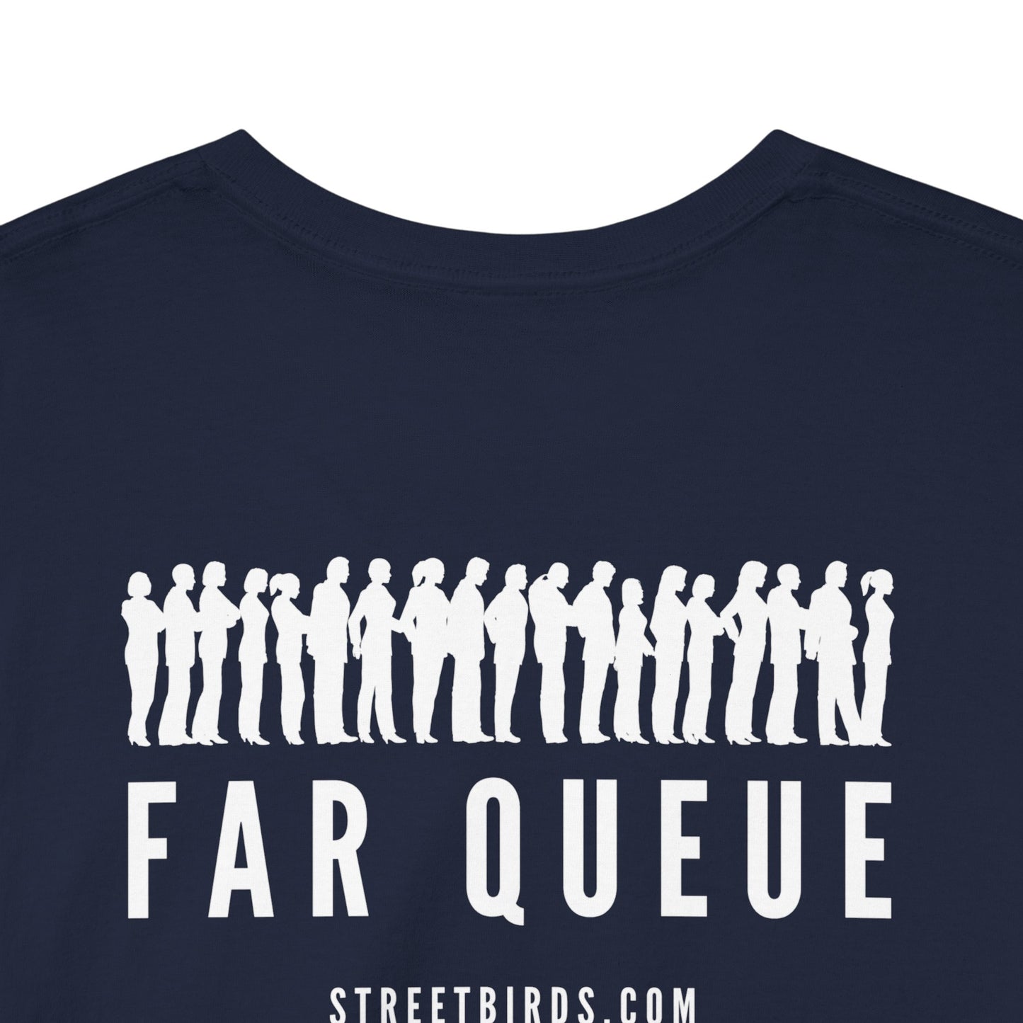 Far Queue (White Text)