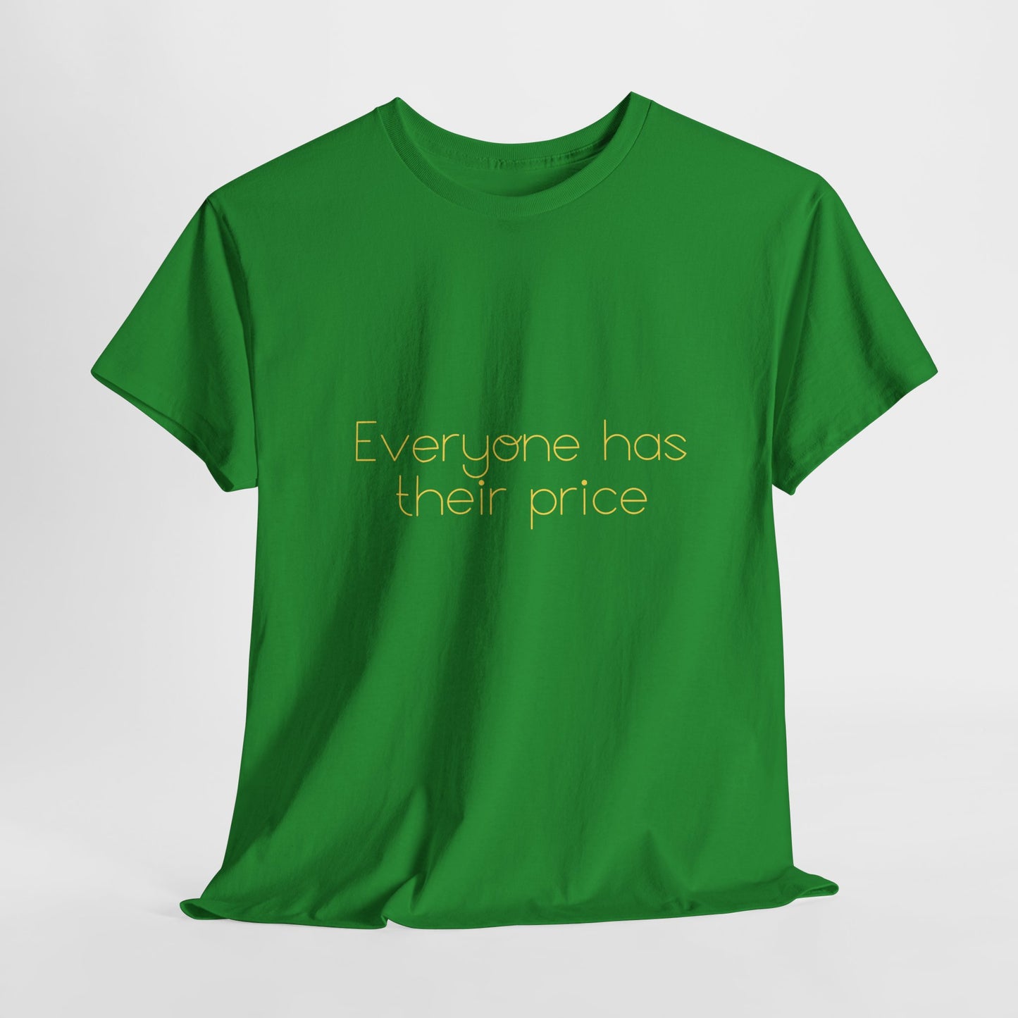 What's your price? (Yellow Text)