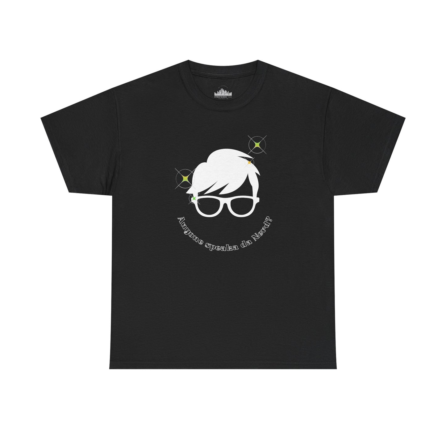 Anyone speaka da Nerd? (White Text)
