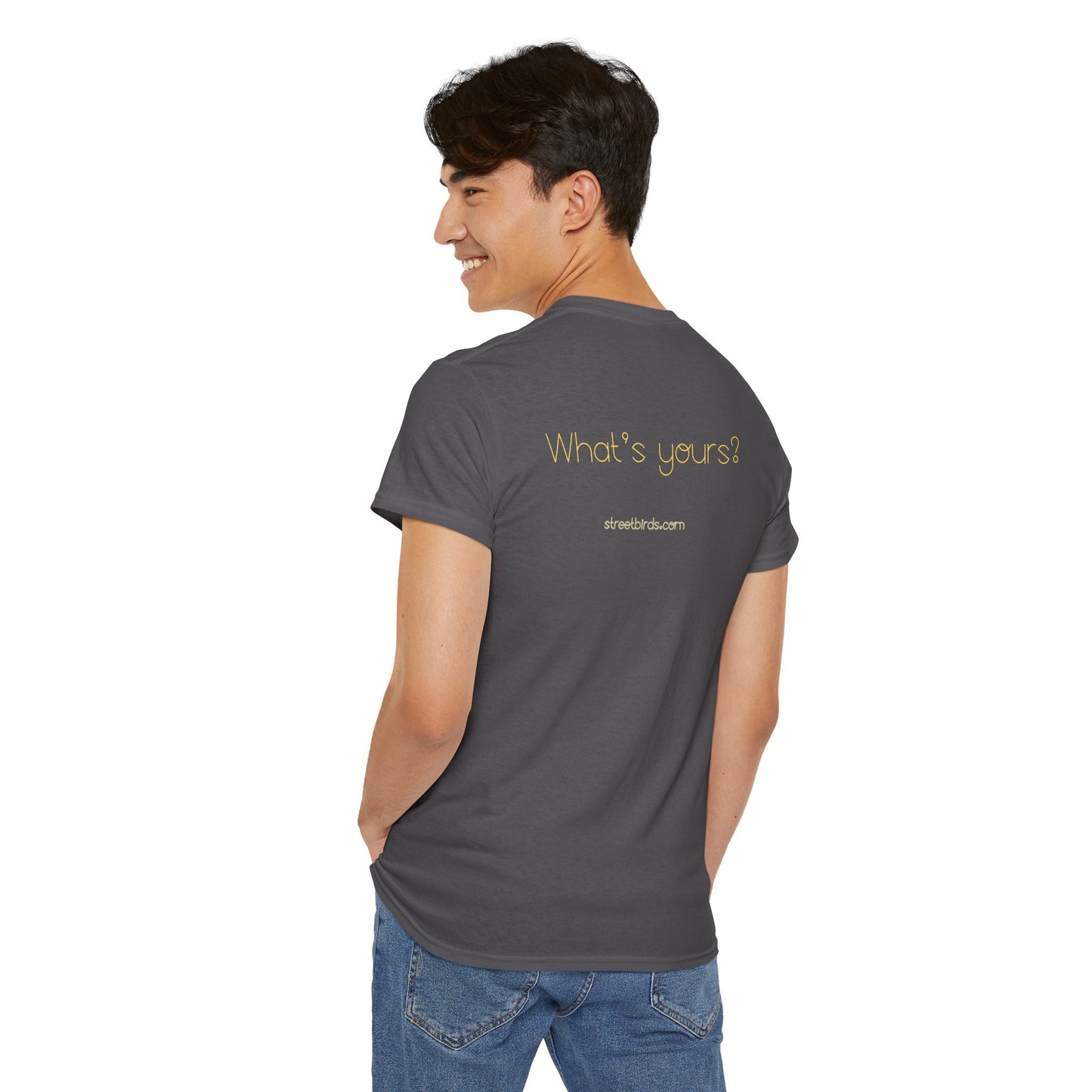 What's your price? (Yellow Text)