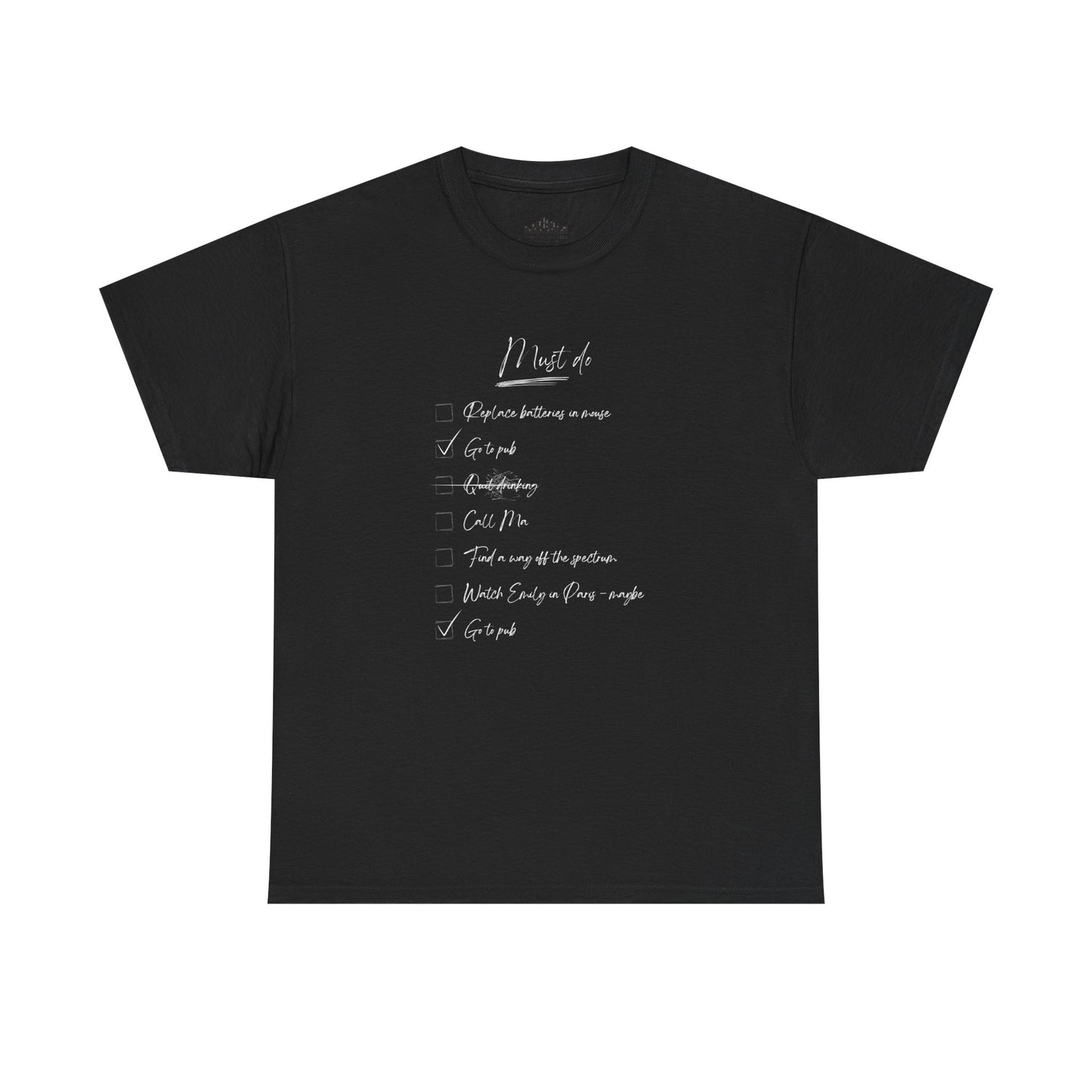 To-Do List (White Text)