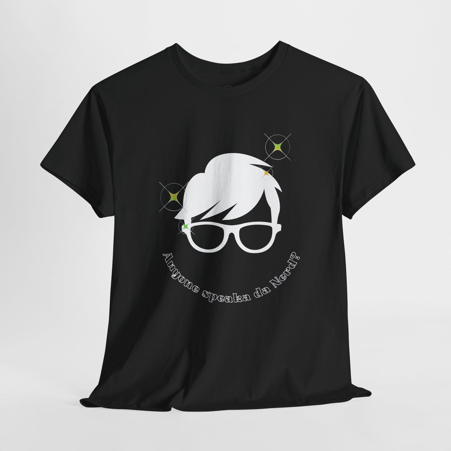 Anyone speaka da Nerd? (White Text)