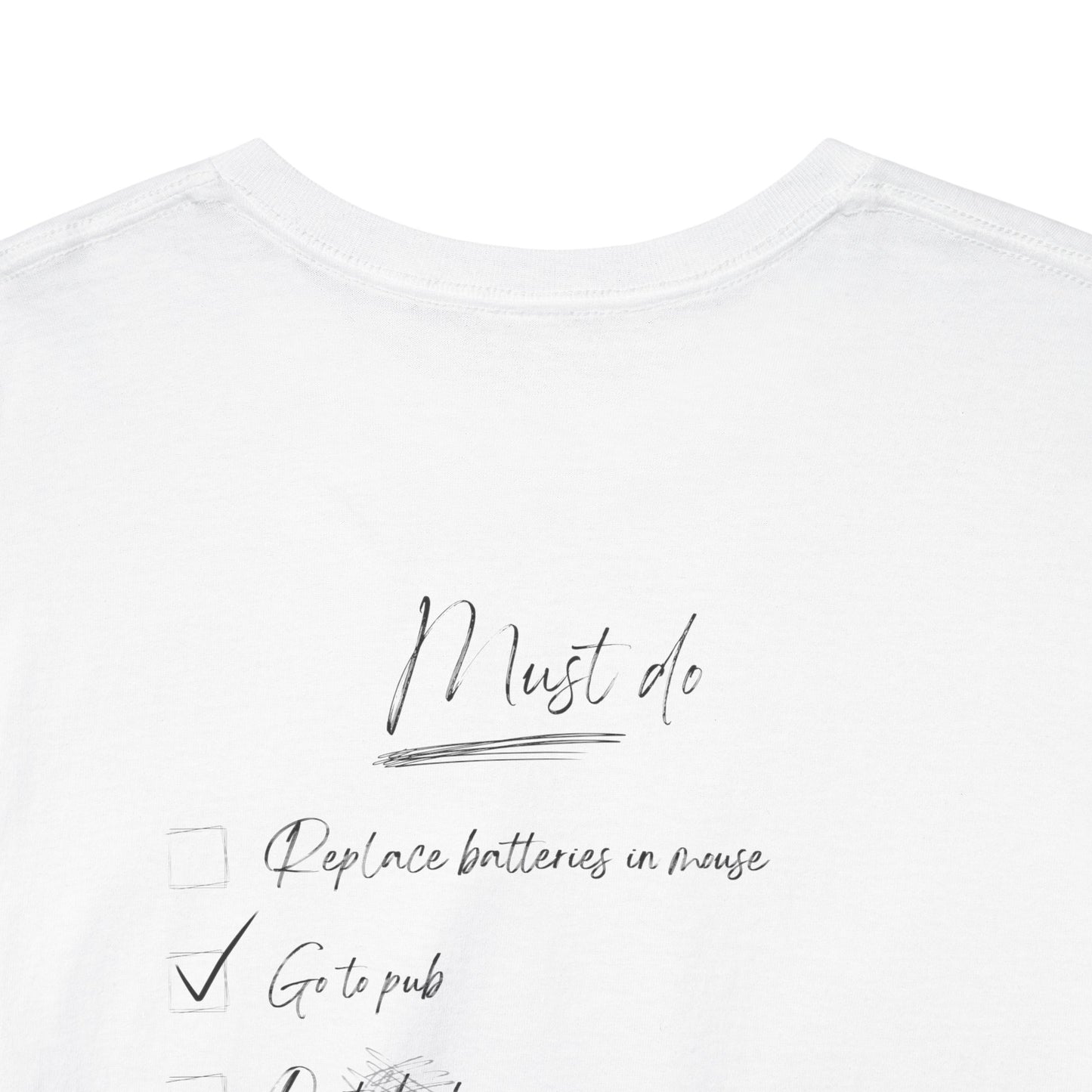 To-Do List (Black Text)