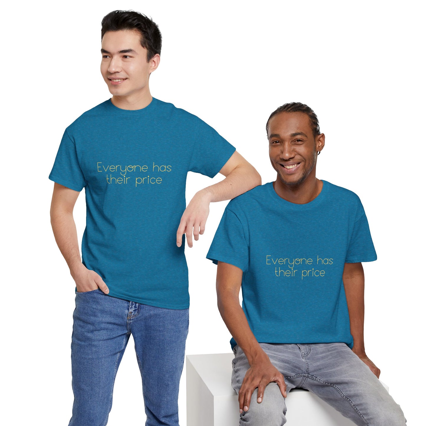 What's your price? (Yellow Text)