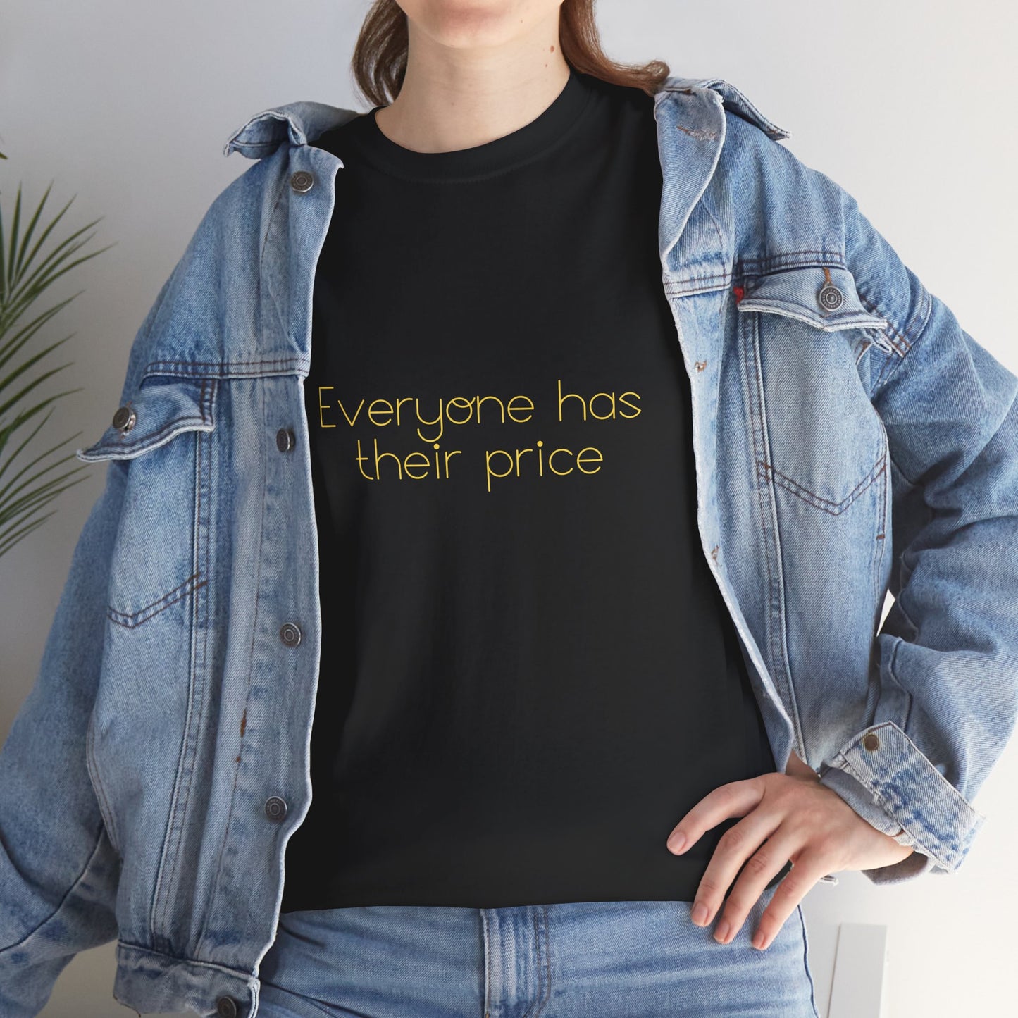 What's your price? (Yellow Text)