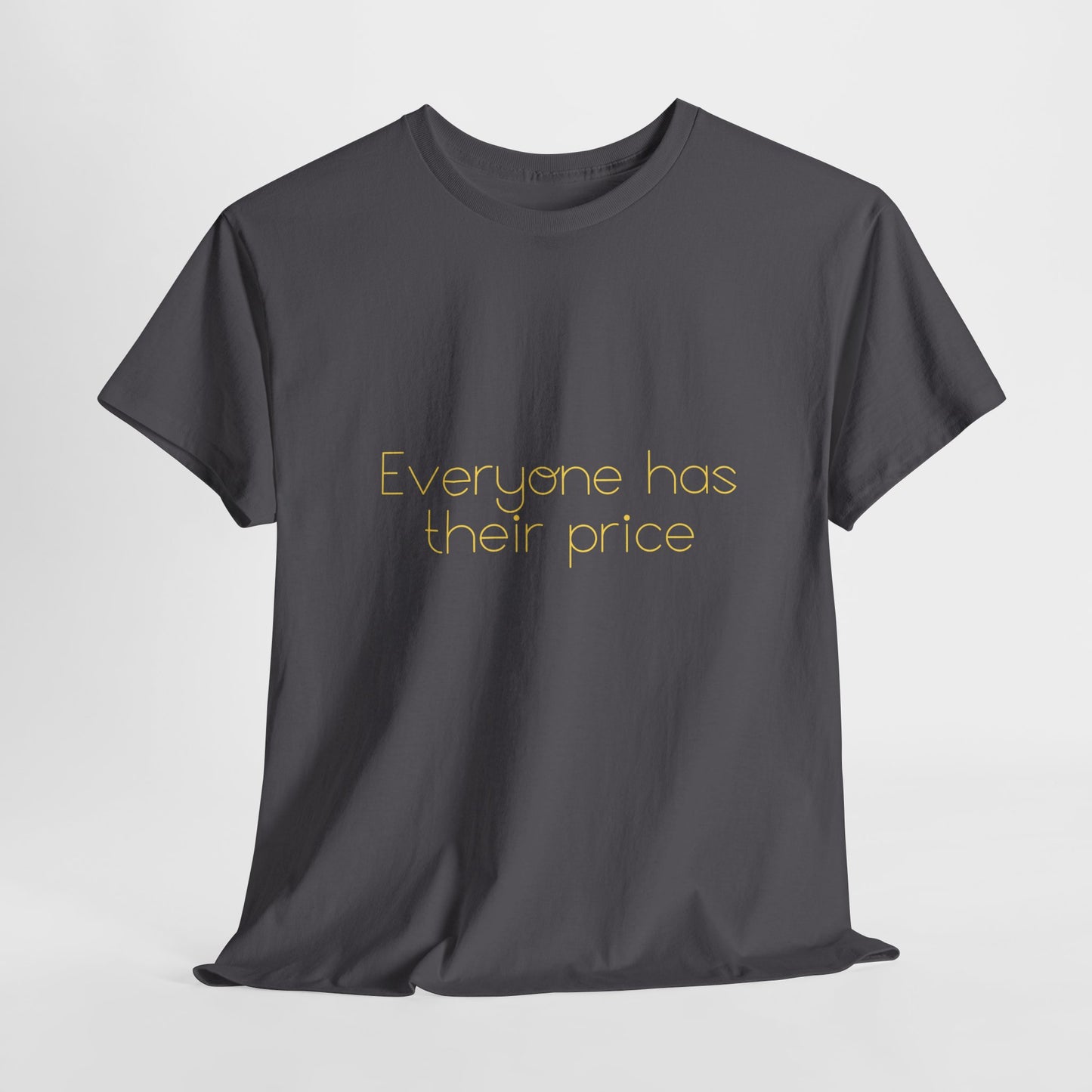 What's your price? (Yellow Text)