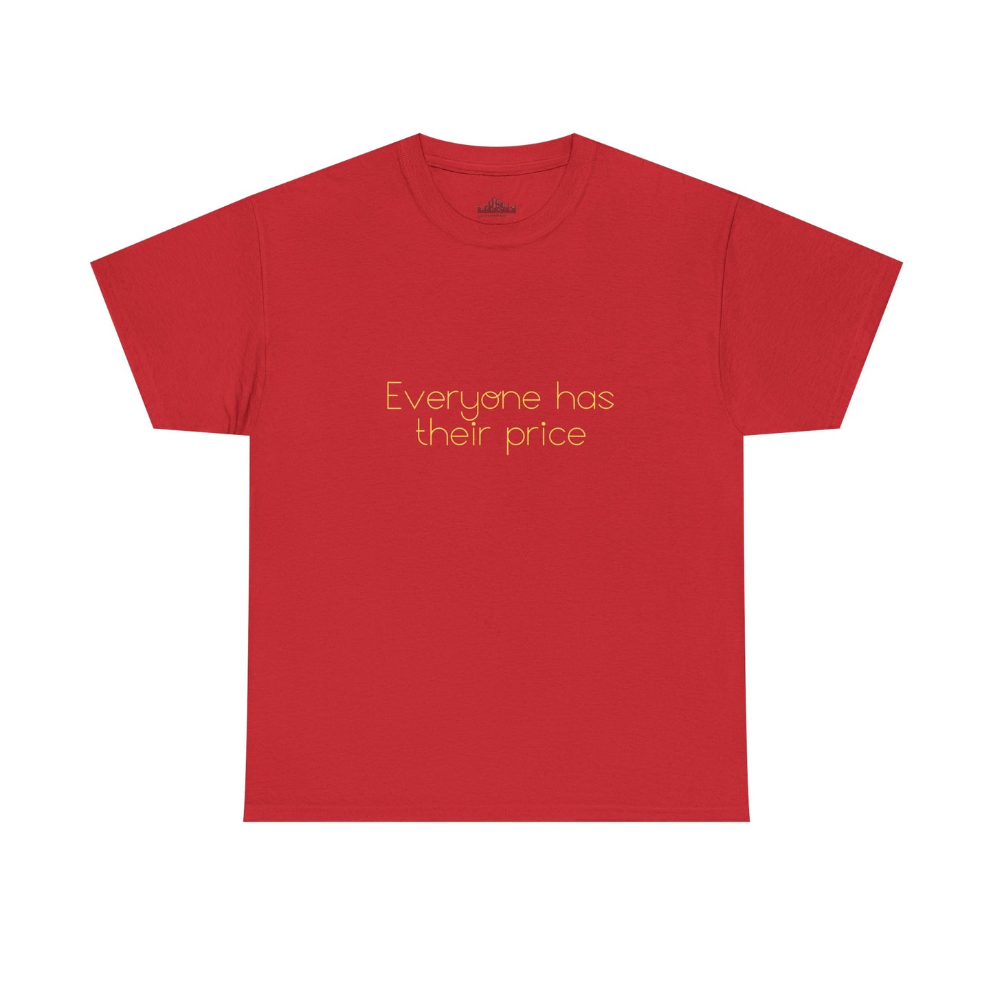 What's your price? (Yellow Text)