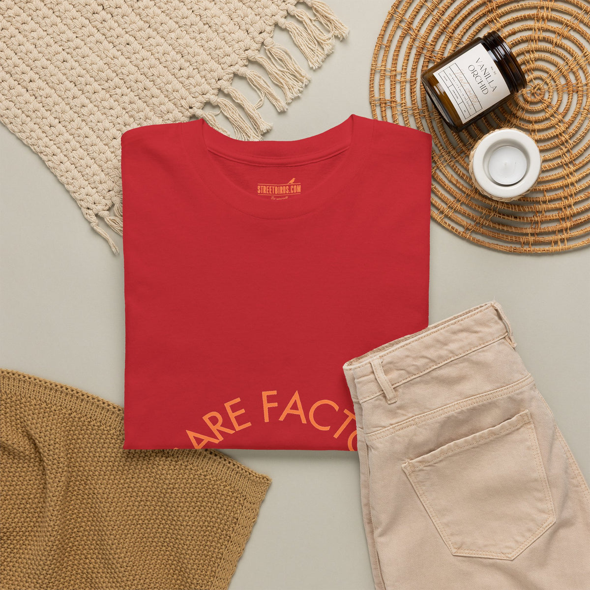 Care Factor Low | Light Orange
