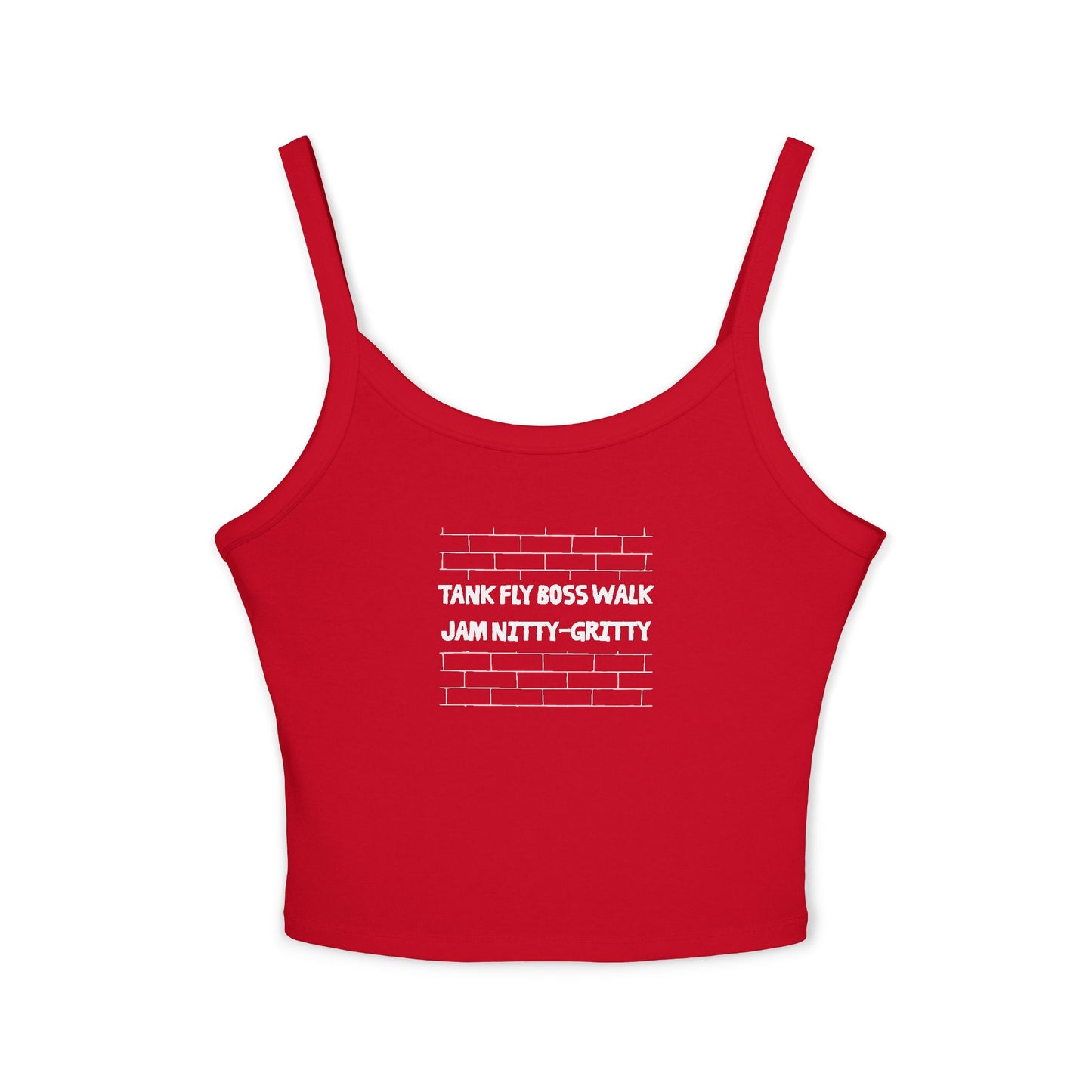 Nitty Gritty (Dark) | Spaghetti Strap Tank Top