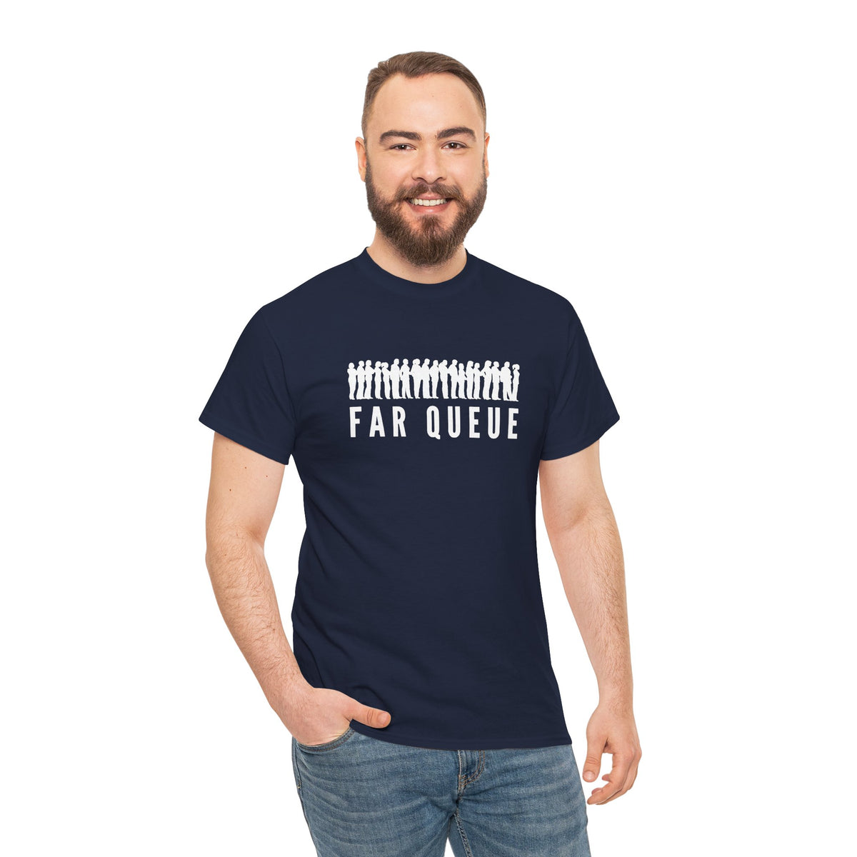 Far Queue (White Text)