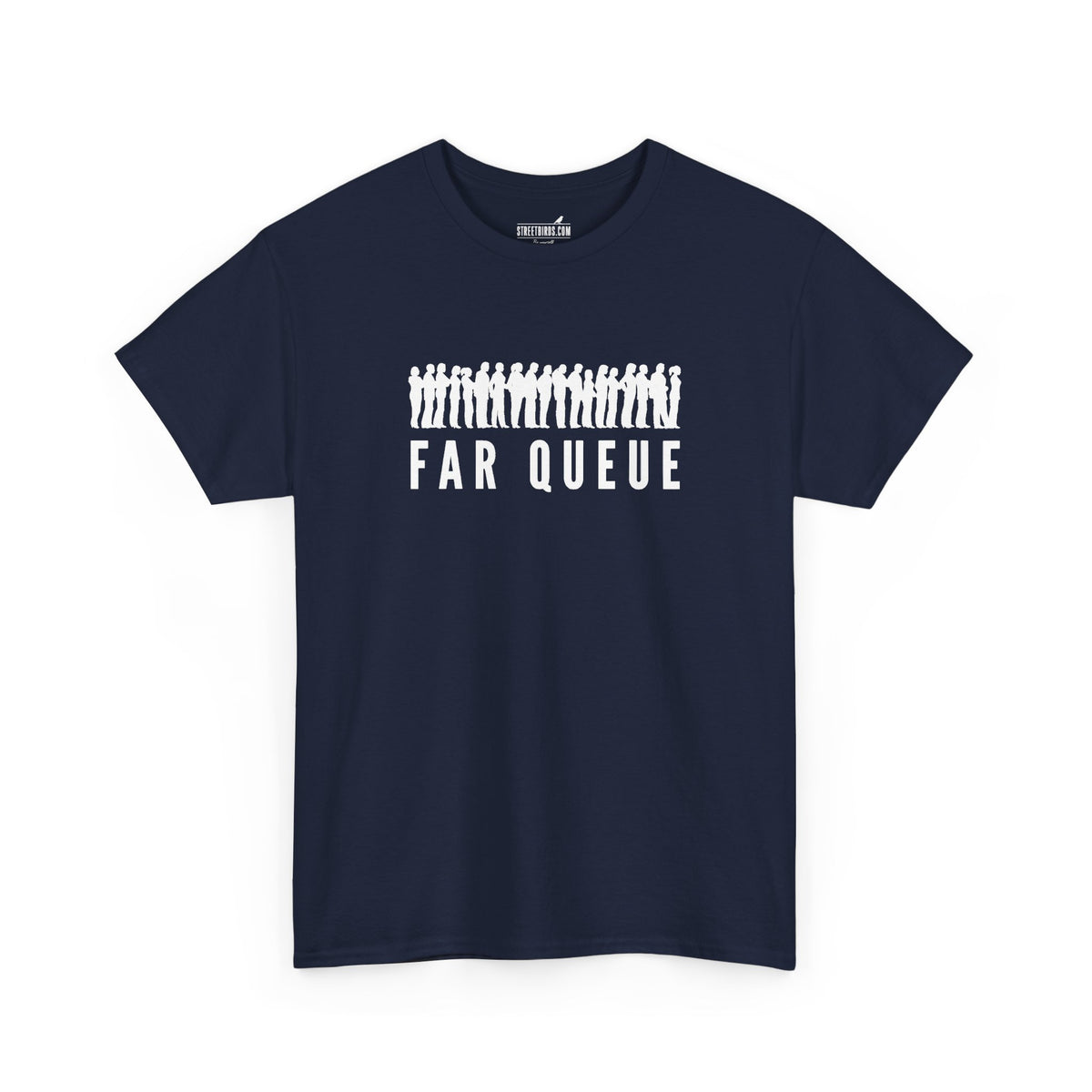 Far Queue (White Text)