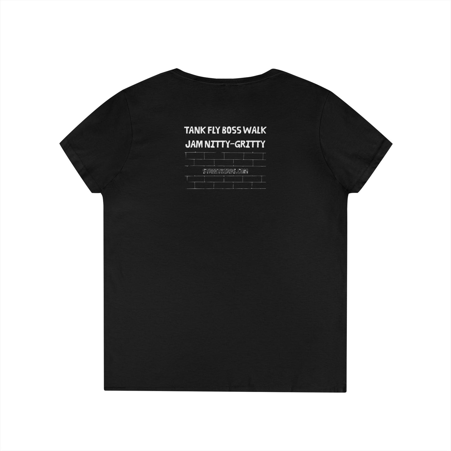 Nitty Gritty (Dark) | V-Neck T-Shirt
