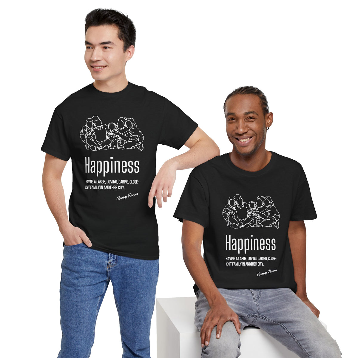 Happiness in the dark times