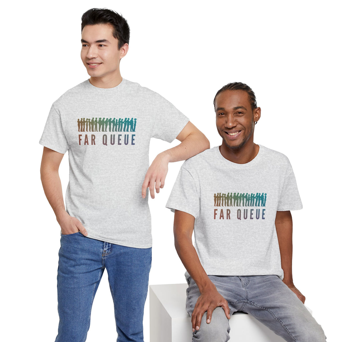 Far Queue (Coloured Text)