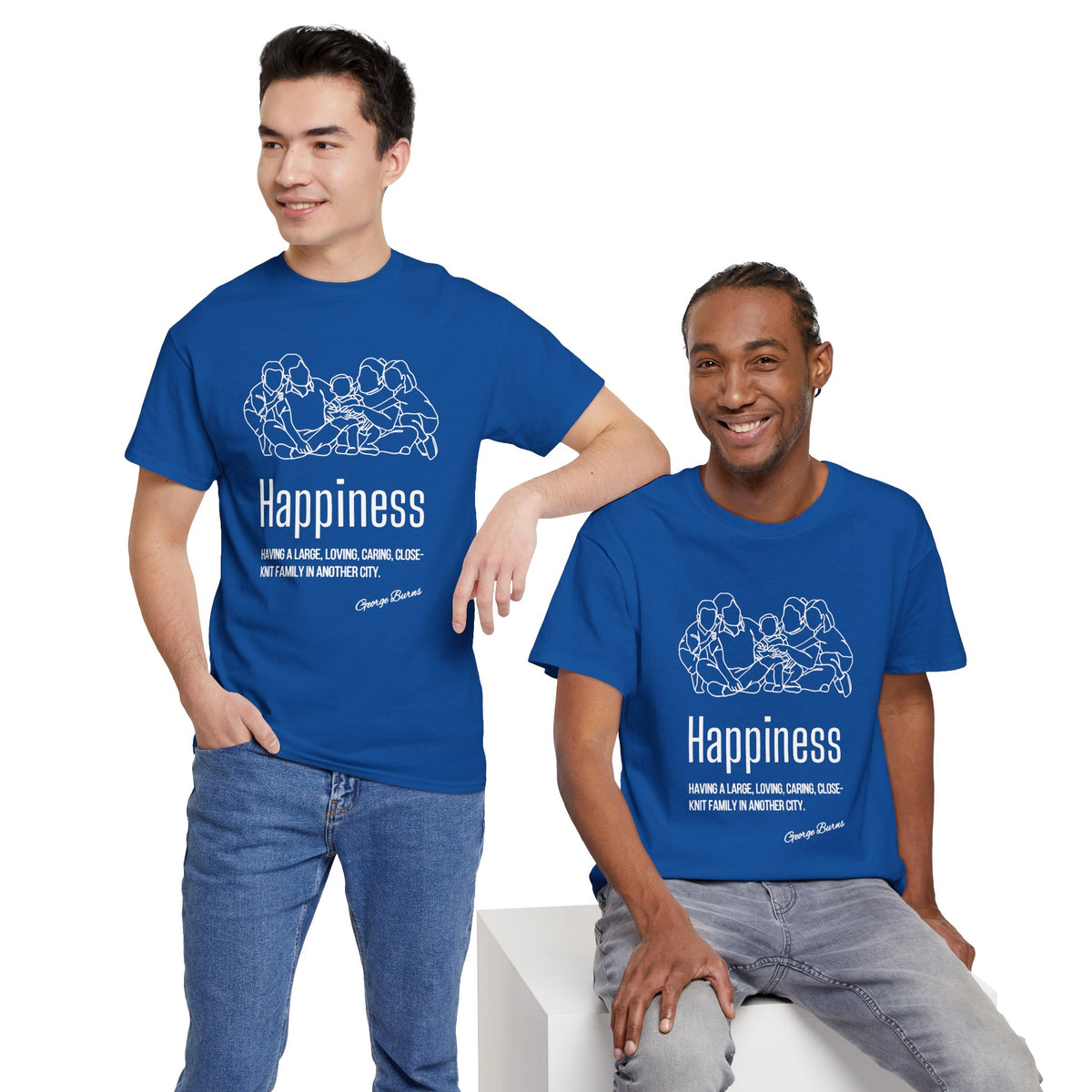 Happiness in the dark times