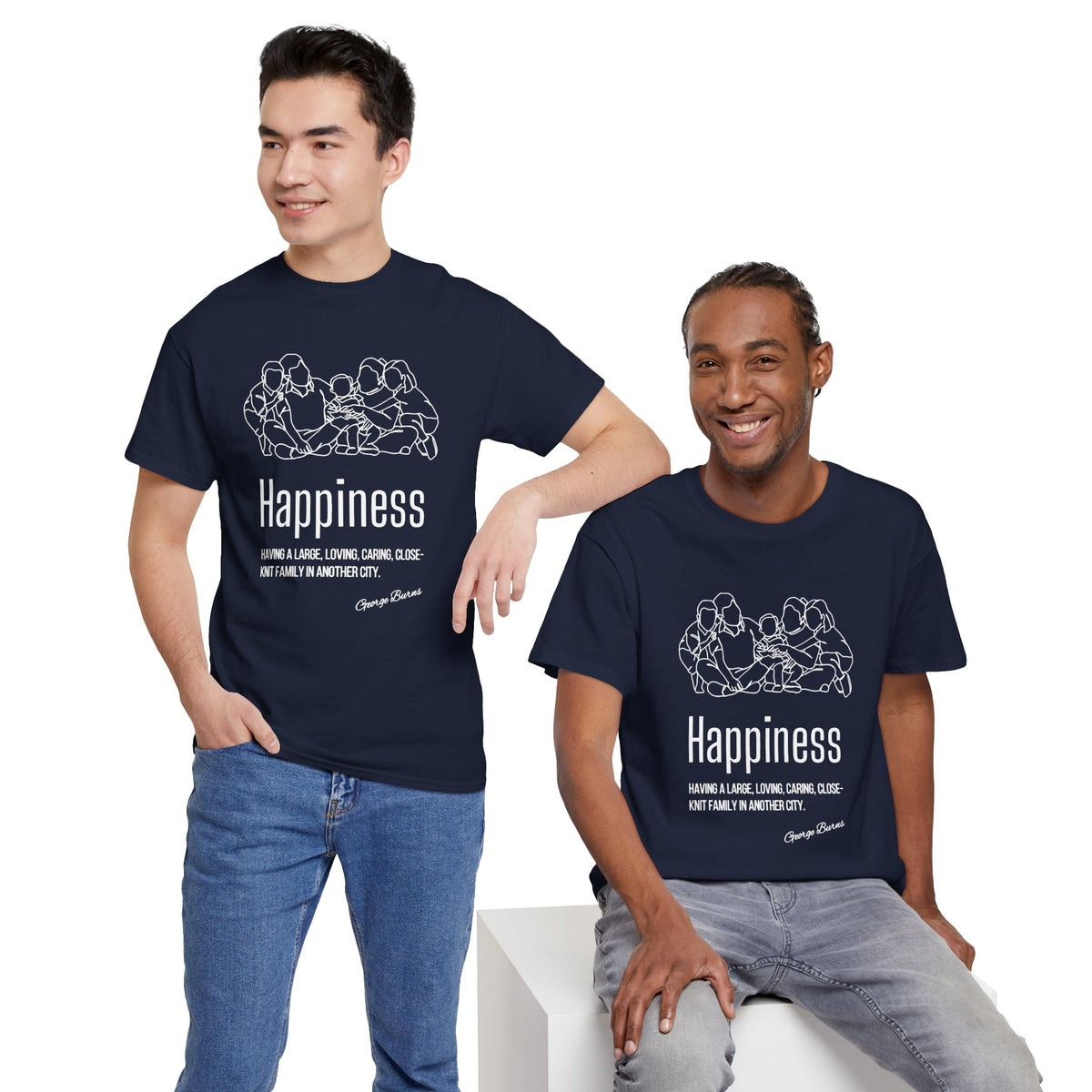 Happiness in the dark times