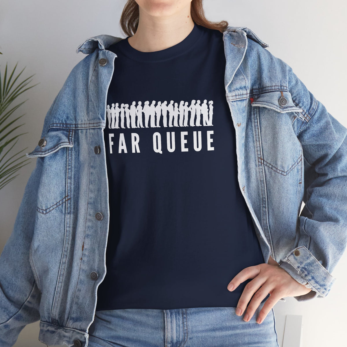 Far Queue (White Text)