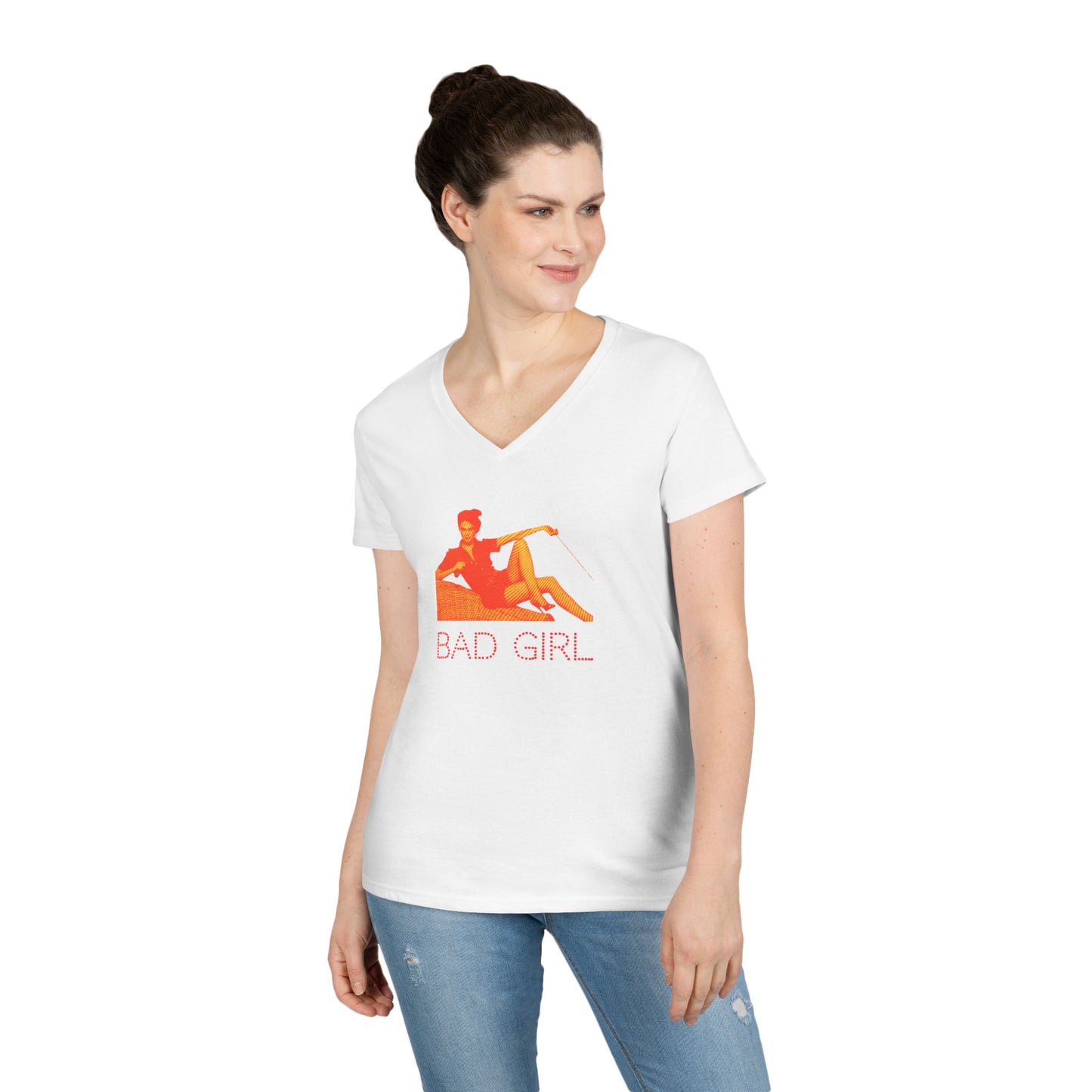 Bad Girl | V-Neck T-Shirt