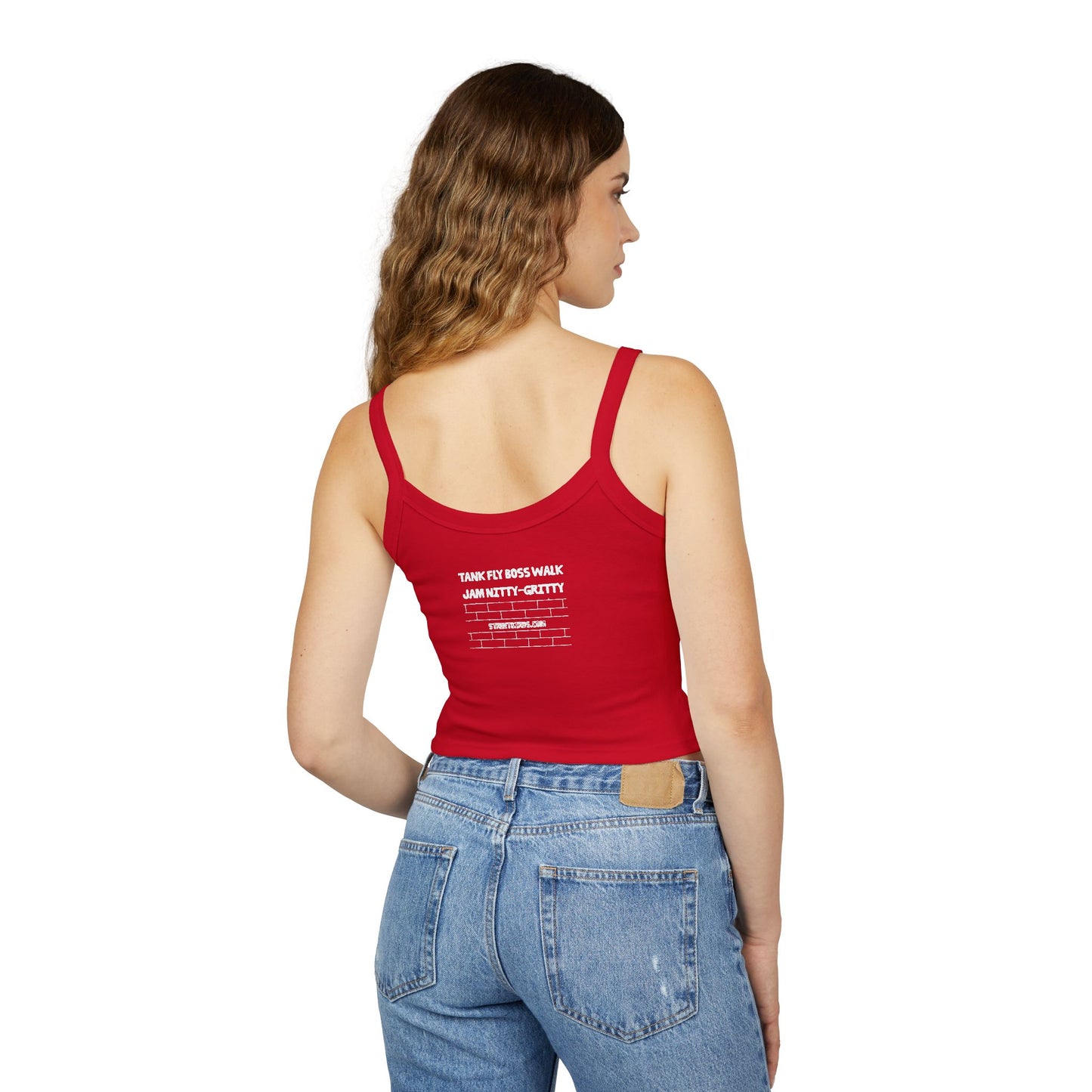 Nitty Gritty (Dark) | Spaghetti Strap Tank Top