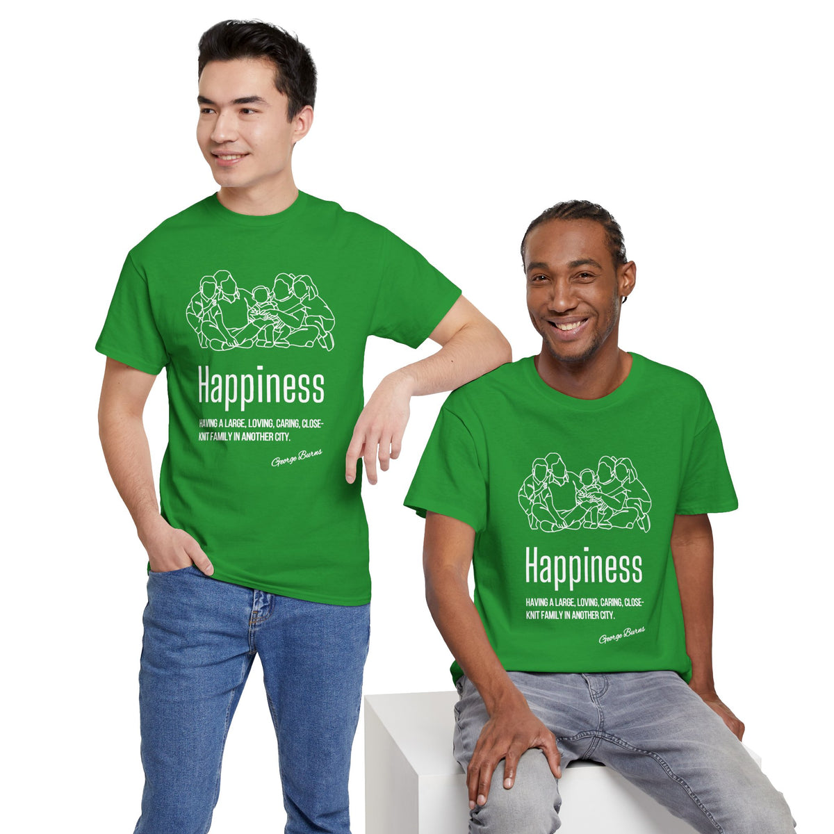 Happiness in the dark times