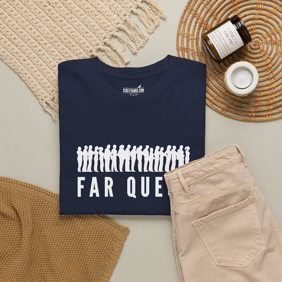Far Queue (White Text)