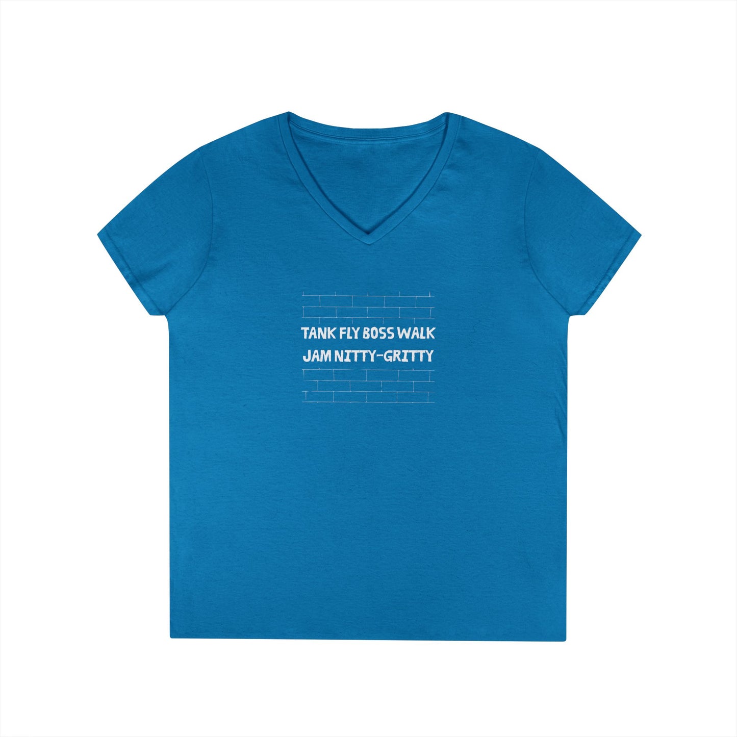 Nitty Gritty (Dark) | V-Neck T-Shirt