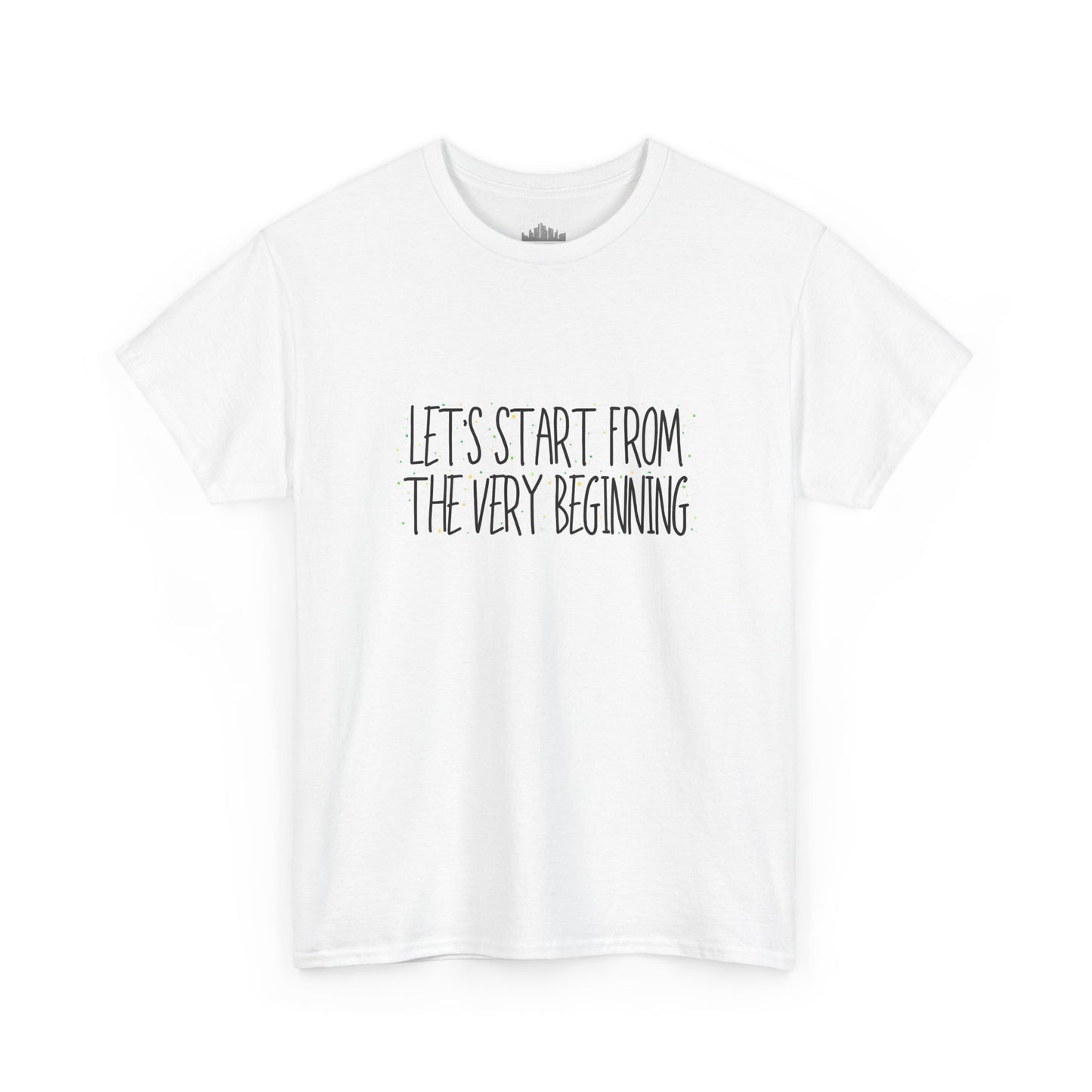Let's start from the very beginning No. 1