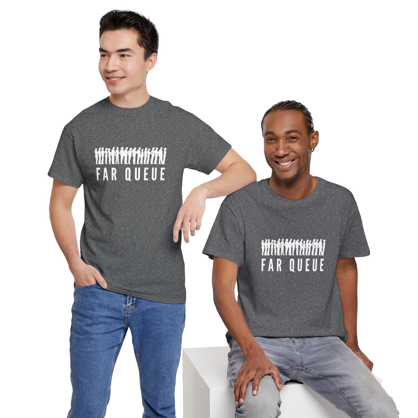 Far Queue (White Text)