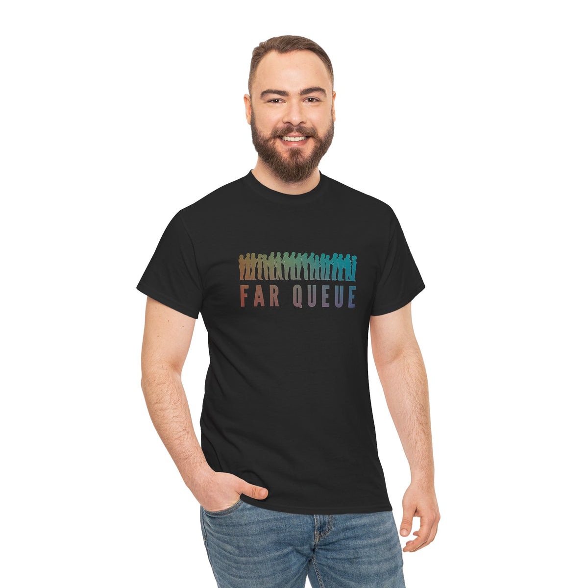 Far Queue (Coloured Text)