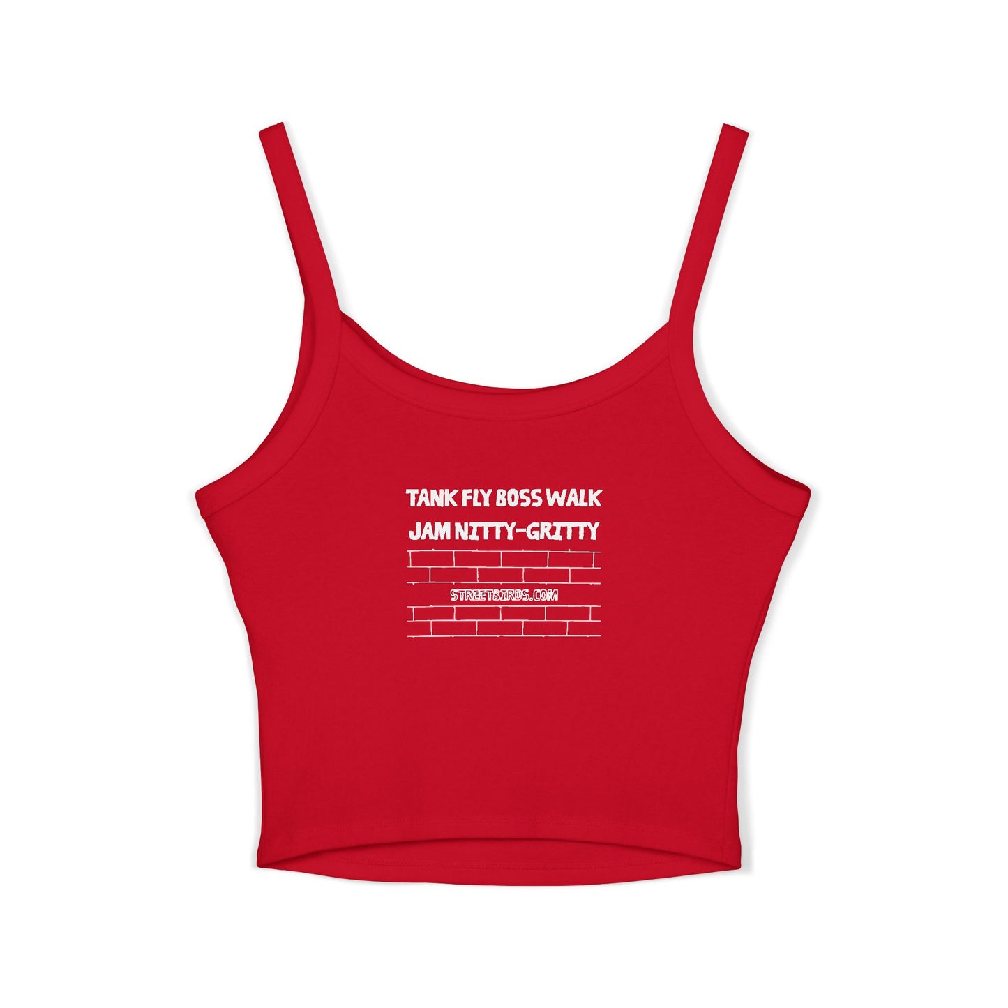 Nitty Gritty (Dark) | Spaghetti Strap Tank Top